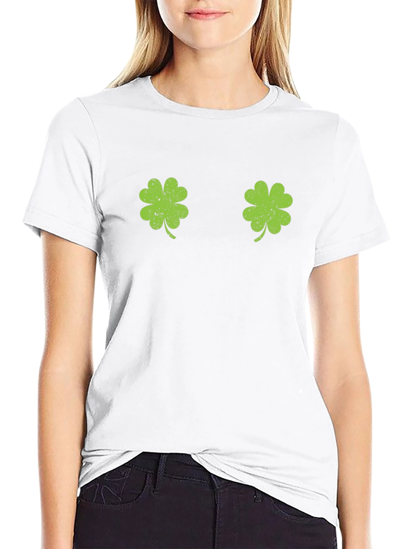 Shamrock T-Shirt Funny St. Patricks Day Tee