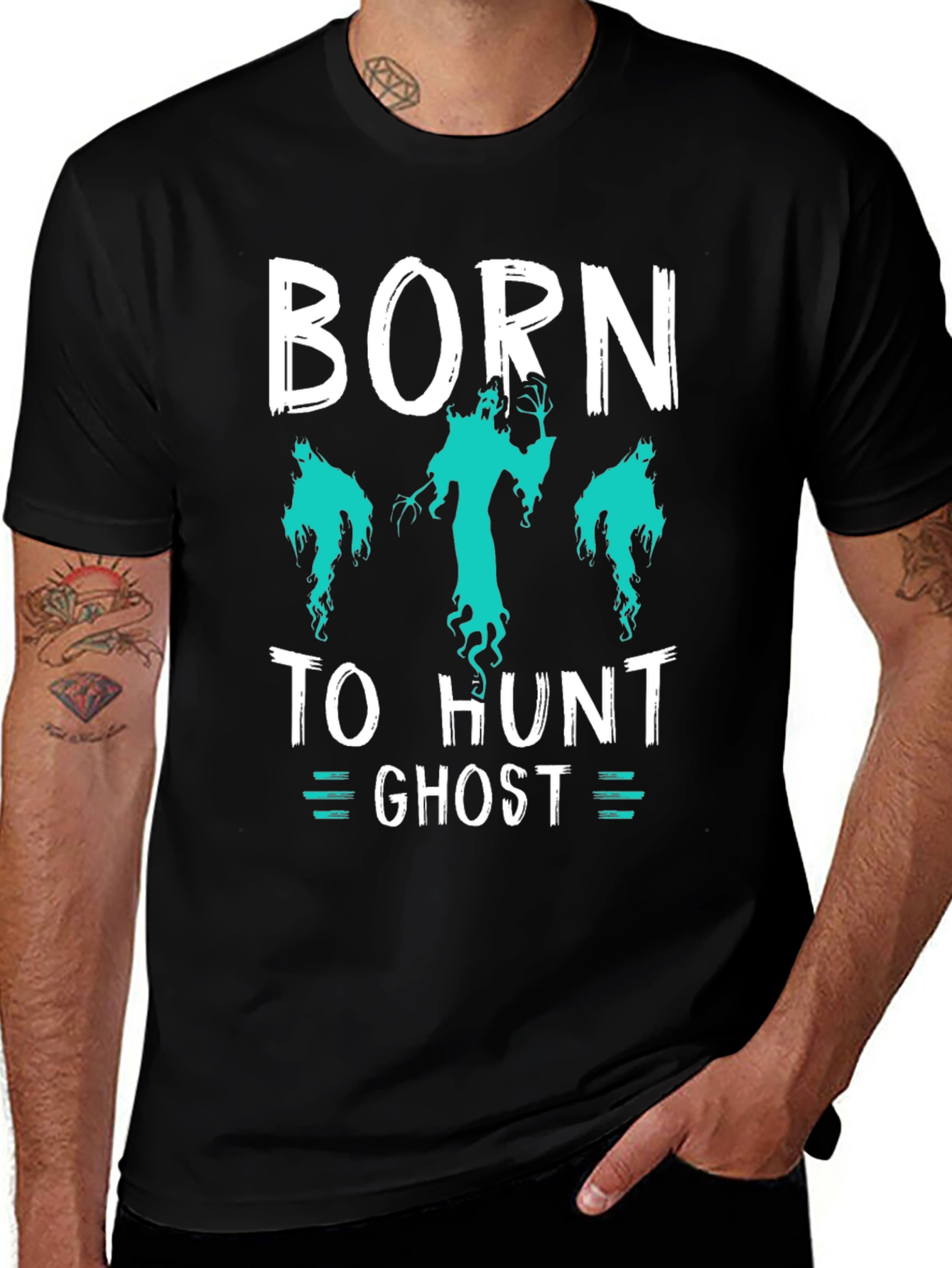 Born to Hunt Ghosts T-Shirt - Halloween