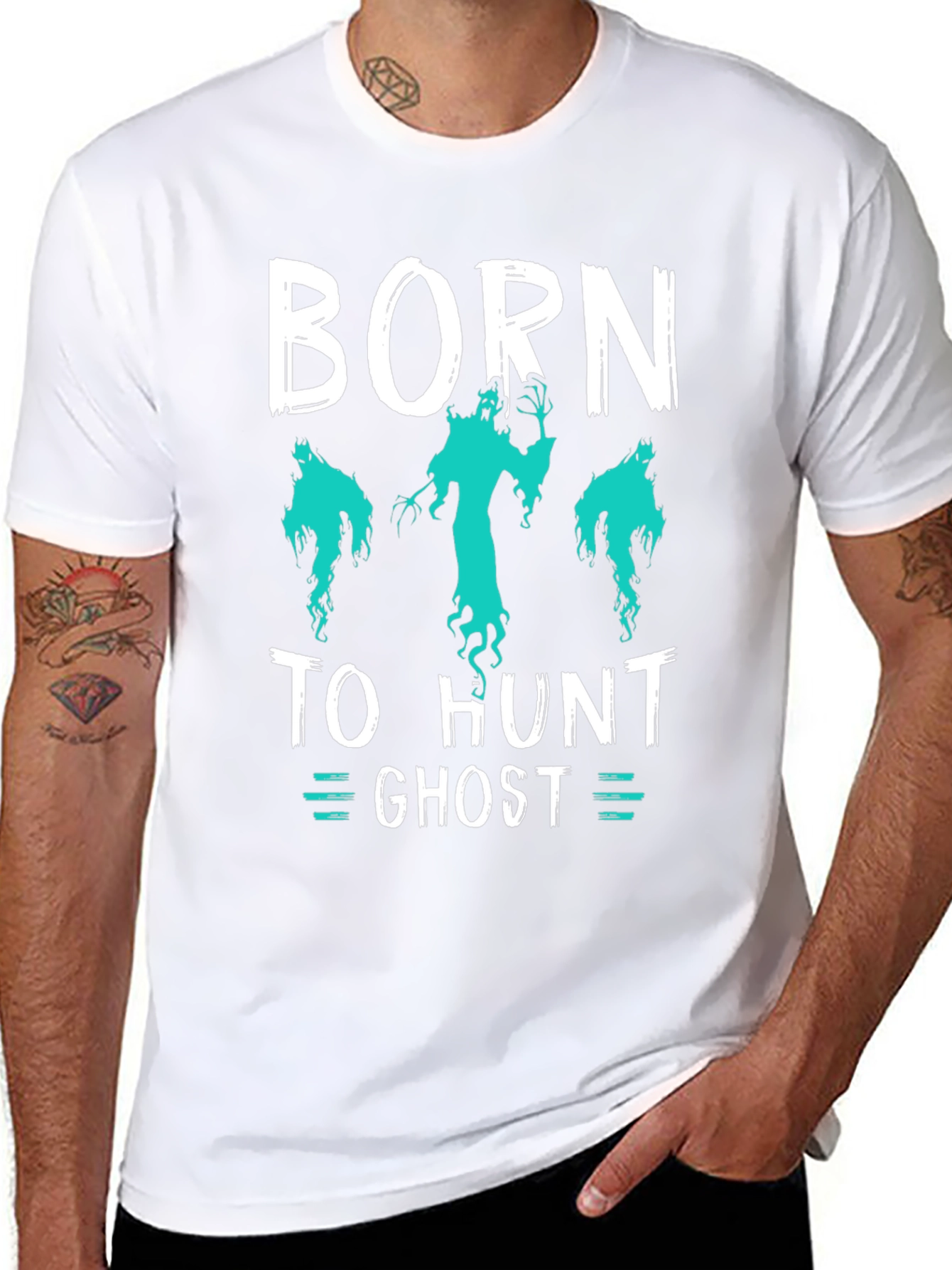 Born to Hunt Ghosts T-Shirt - Halloween