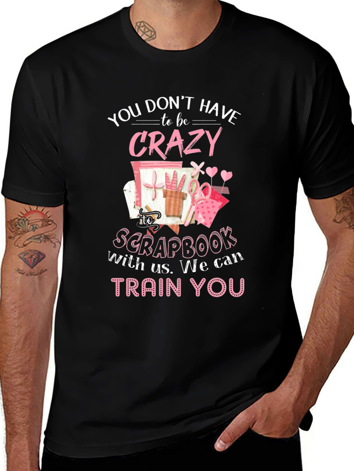 Crazy For Scrapbook T-Shirt