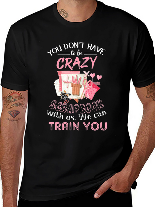 Crazy For Scrapbook T-Shirt