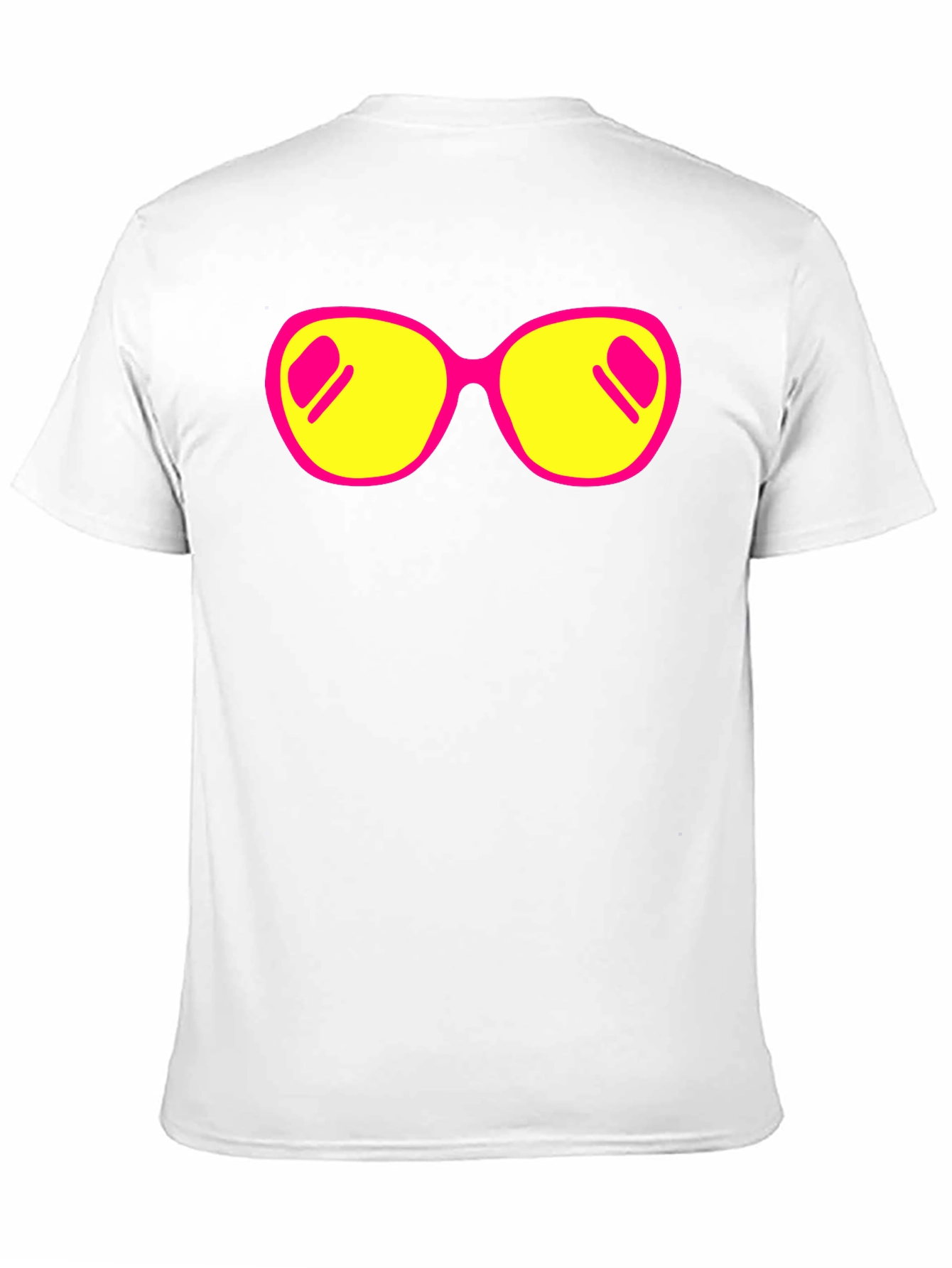 Retro Sunglasses Graphic Tee - Stylish Black T-Shirt