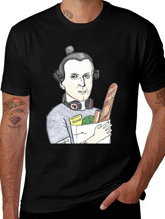 Quirky Mozart T-Shirt - Grocery Run Style