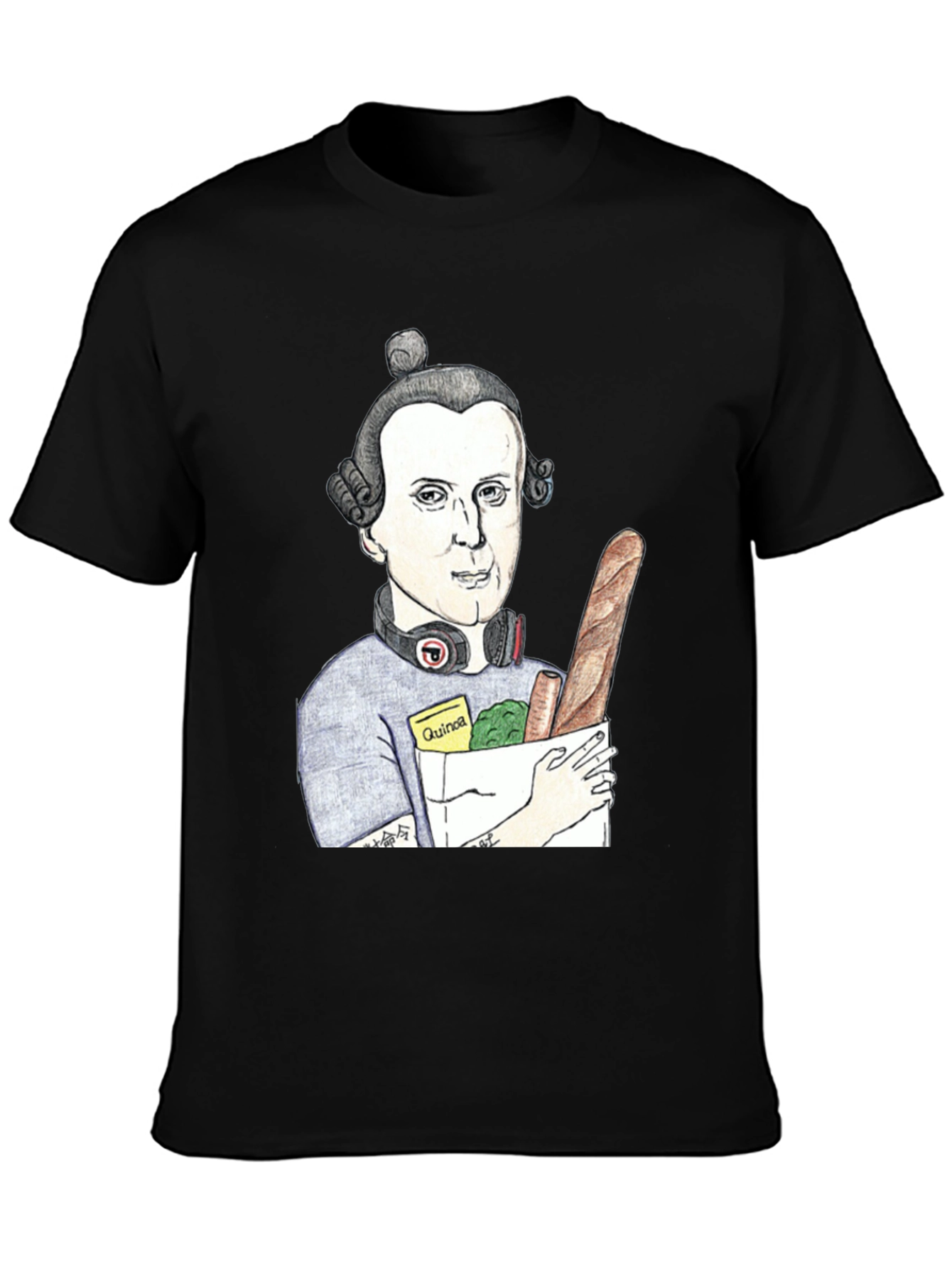 Quirky Mozart T-Shirt - Grocery Run Style