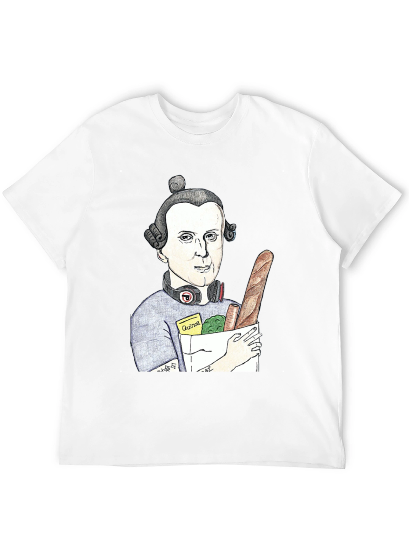 Quirky Mozart T-Shirt - Grocery Run Style