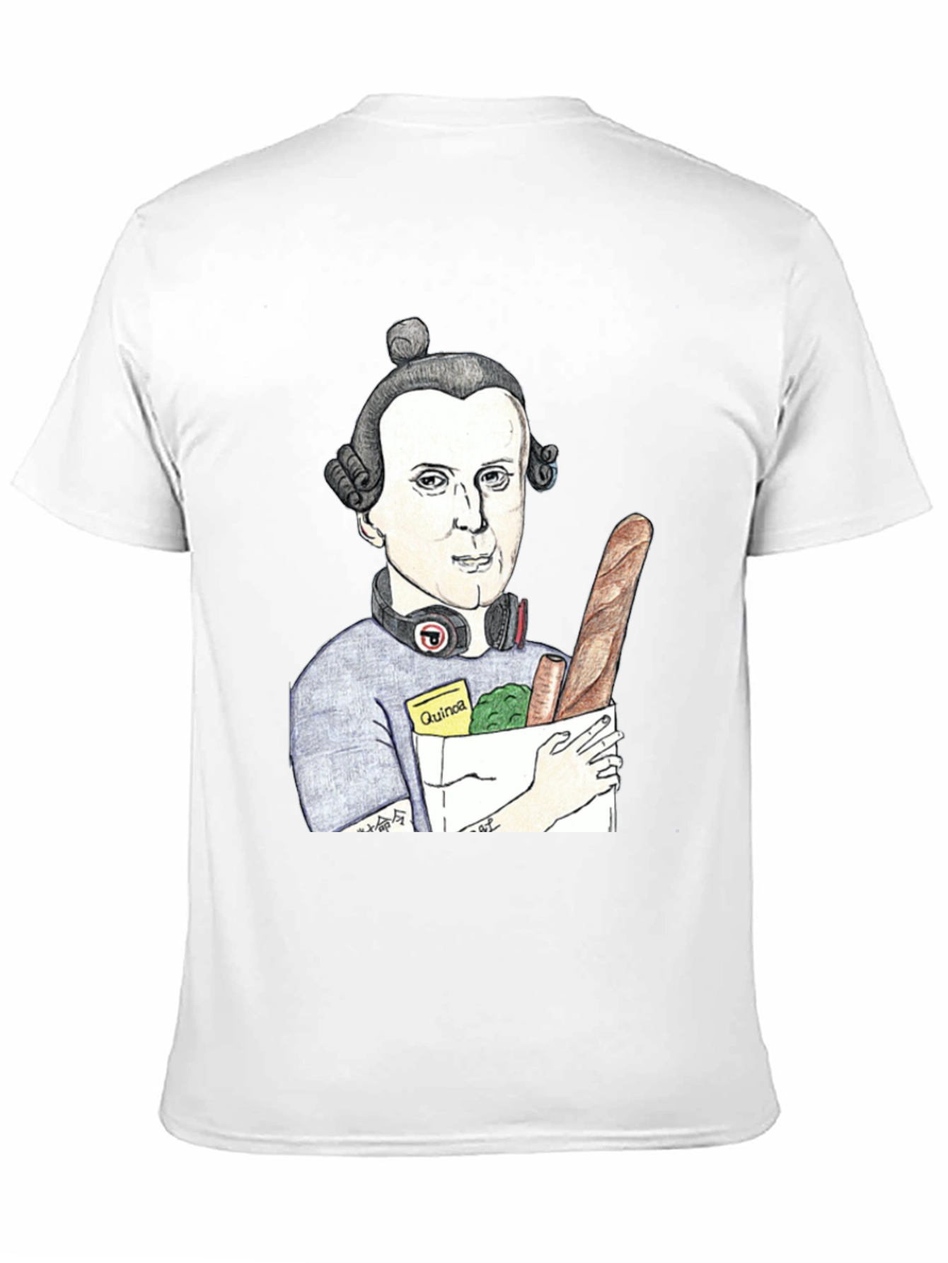 Quirky Mozart T-Shirt - Grocery Run Style