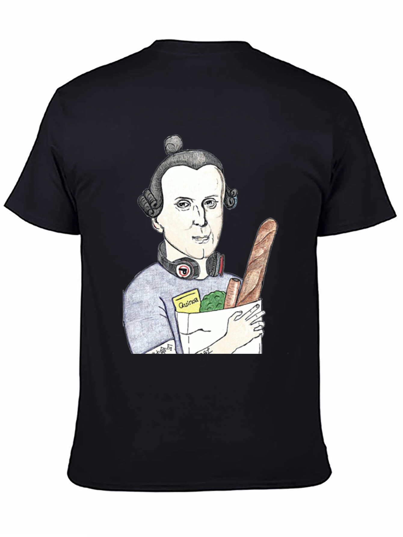 Quirky Mozart T-Shirt - Grocery Run Style