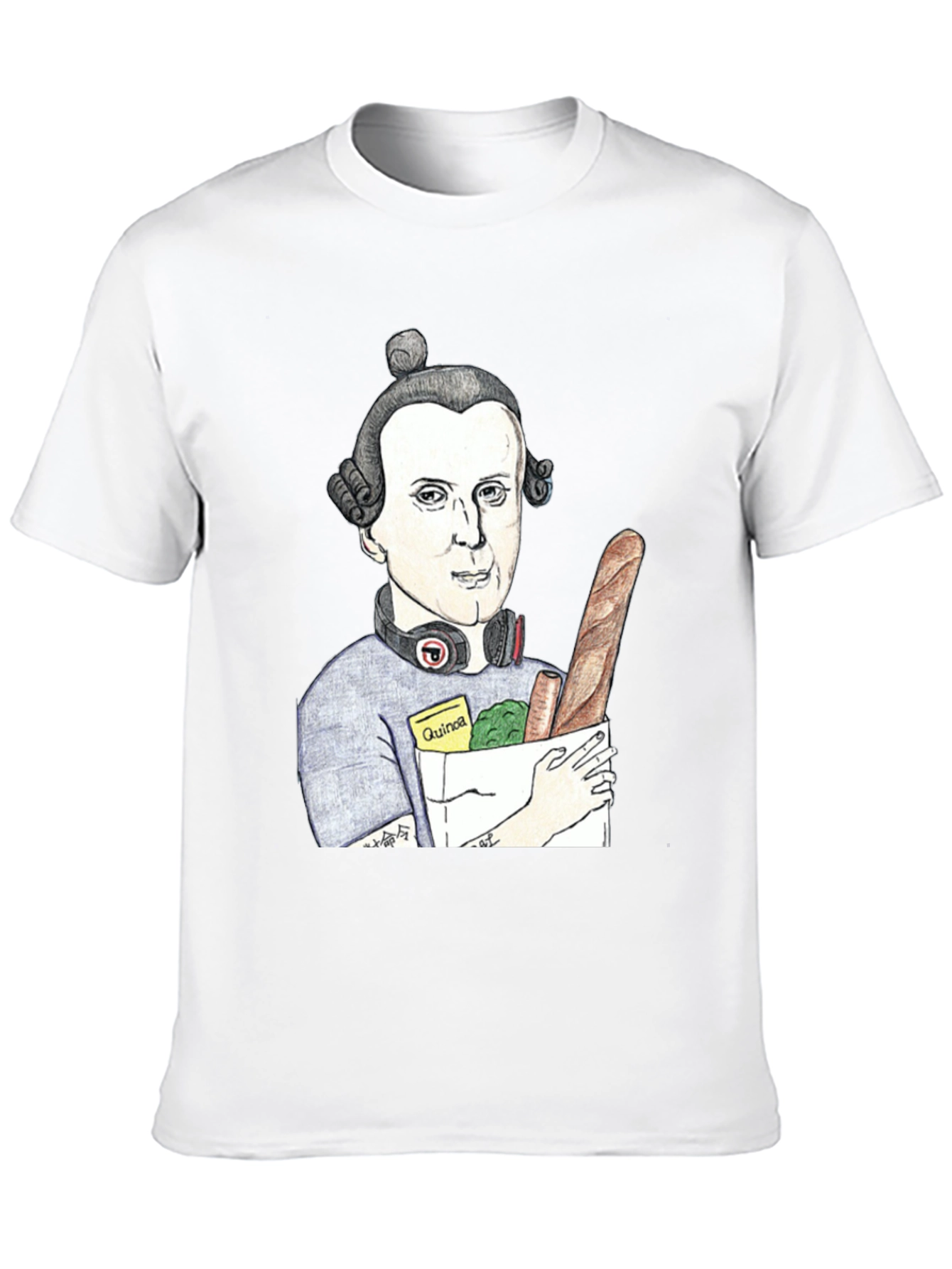 Quirky Mozart T-Shirt - Grocery Run Style