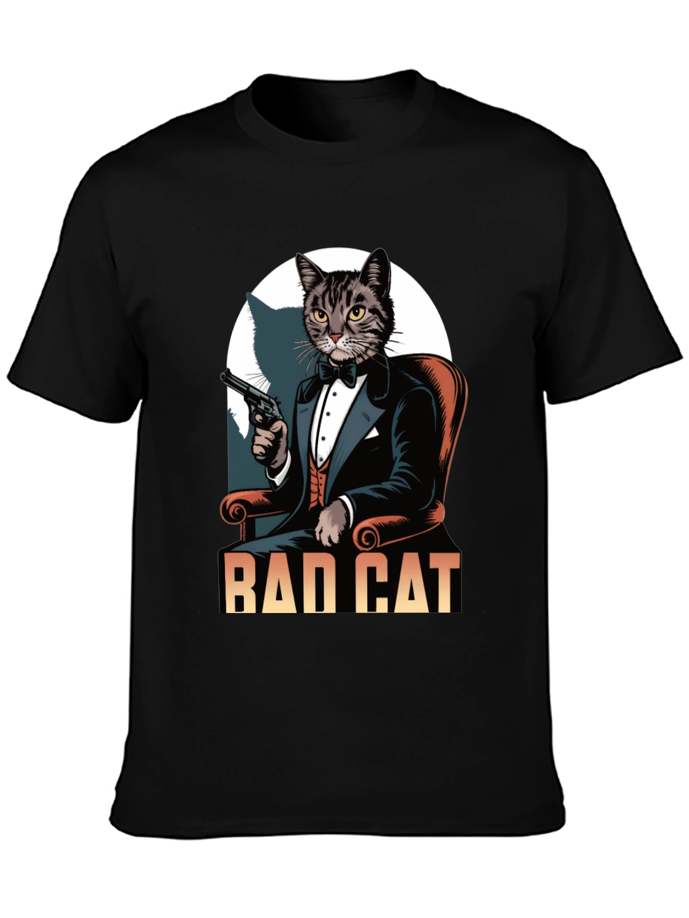Bad Cat Tuxedo T-Shirt