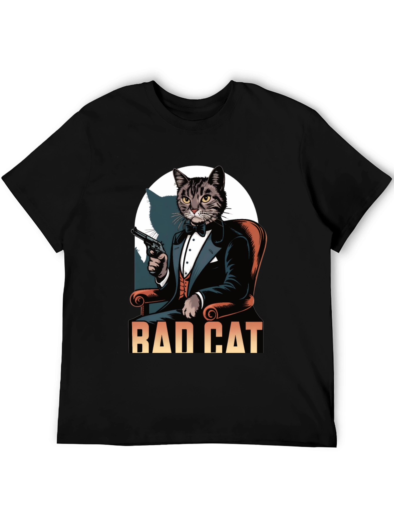 Bad Cat Tuxedo T-Shirt