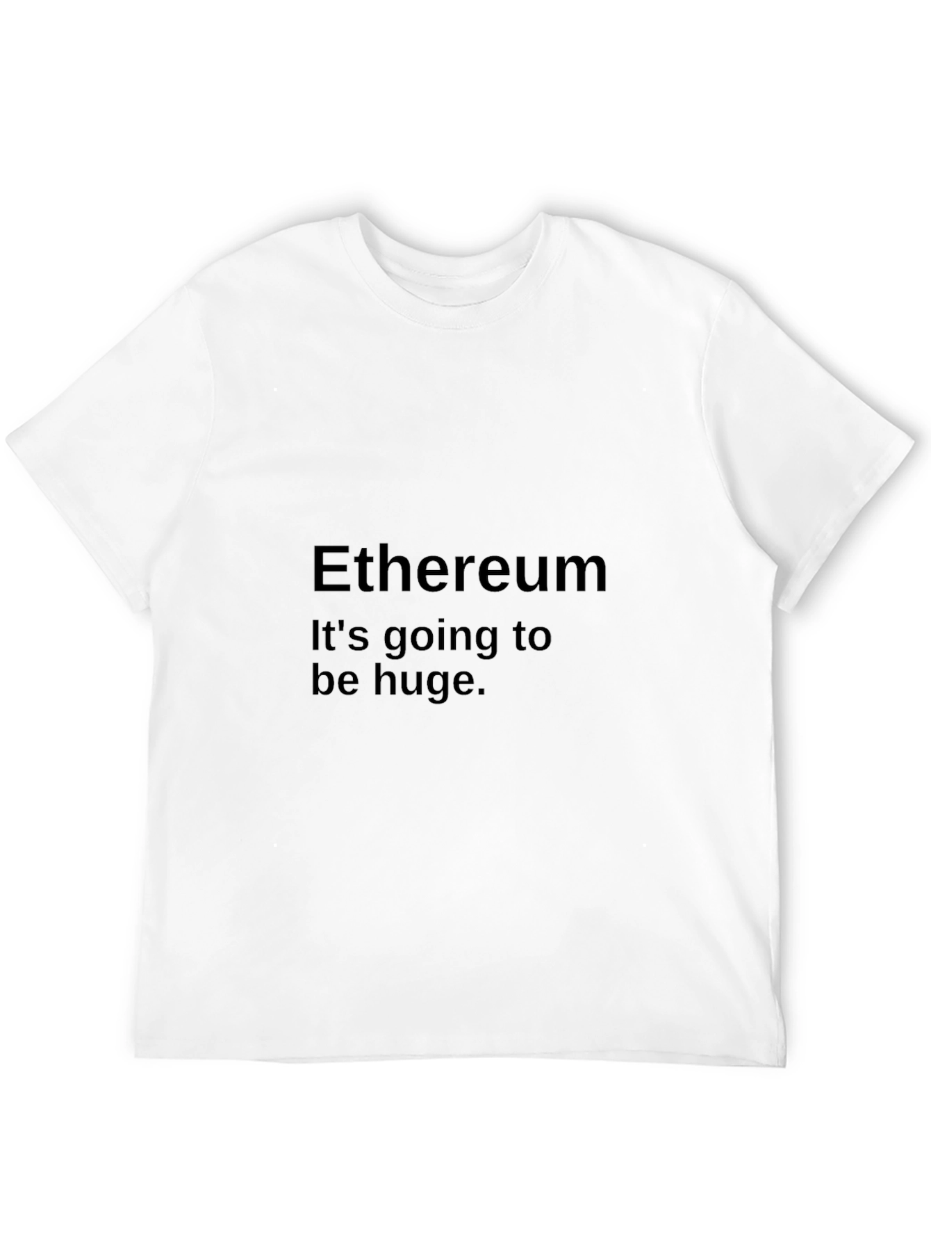 Ethereum Crypto T-Shirt - Its Going to be Huge!