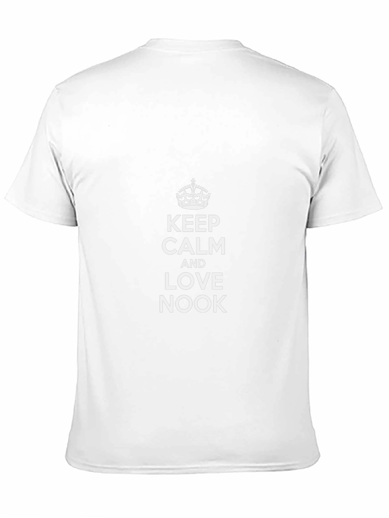 Keep Calm and Love Nook Black T-Shirt