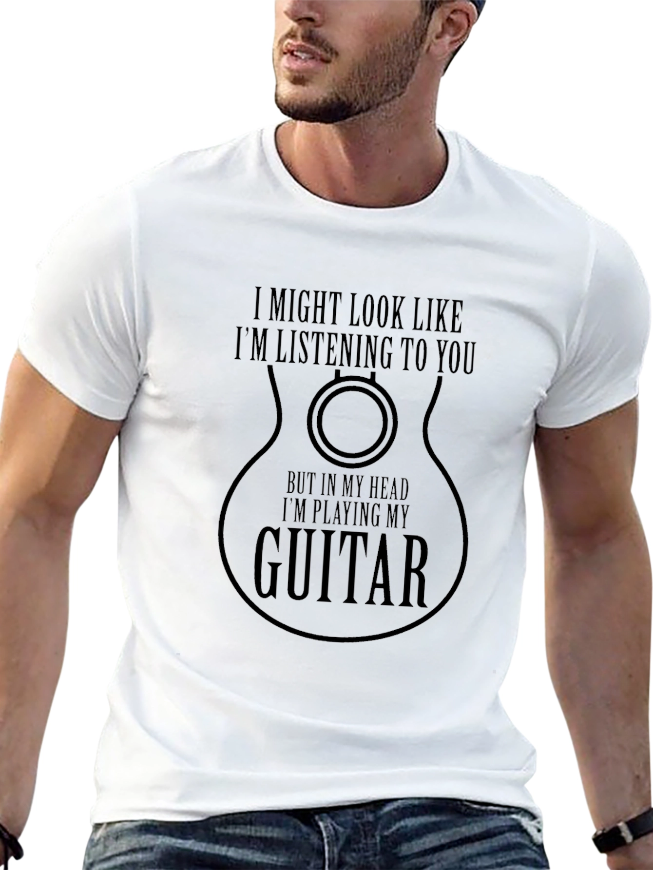 Guitar Player T-Shirt - Music Lover Tee