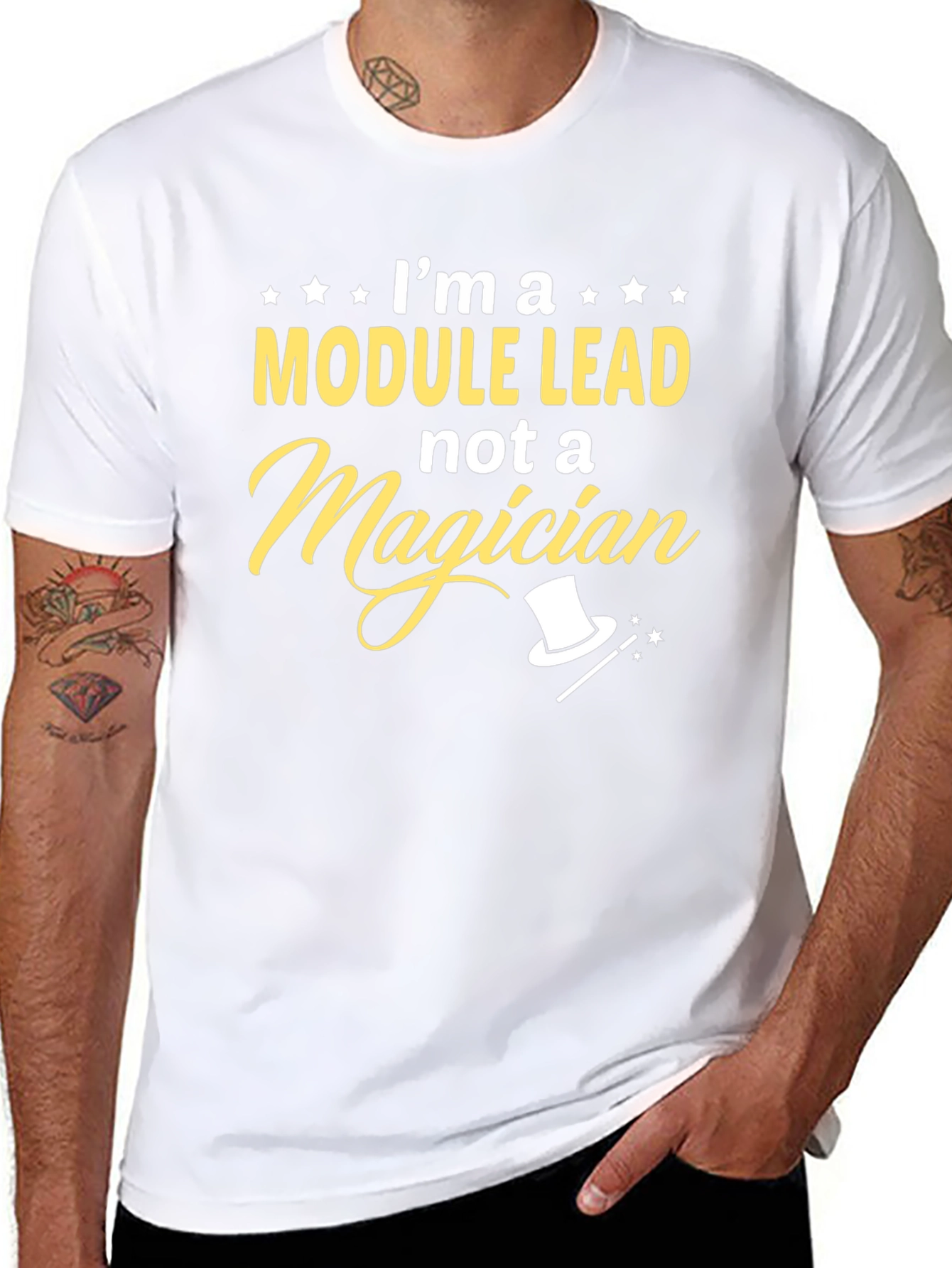 Module Lead T-Shirt - Not a Magician