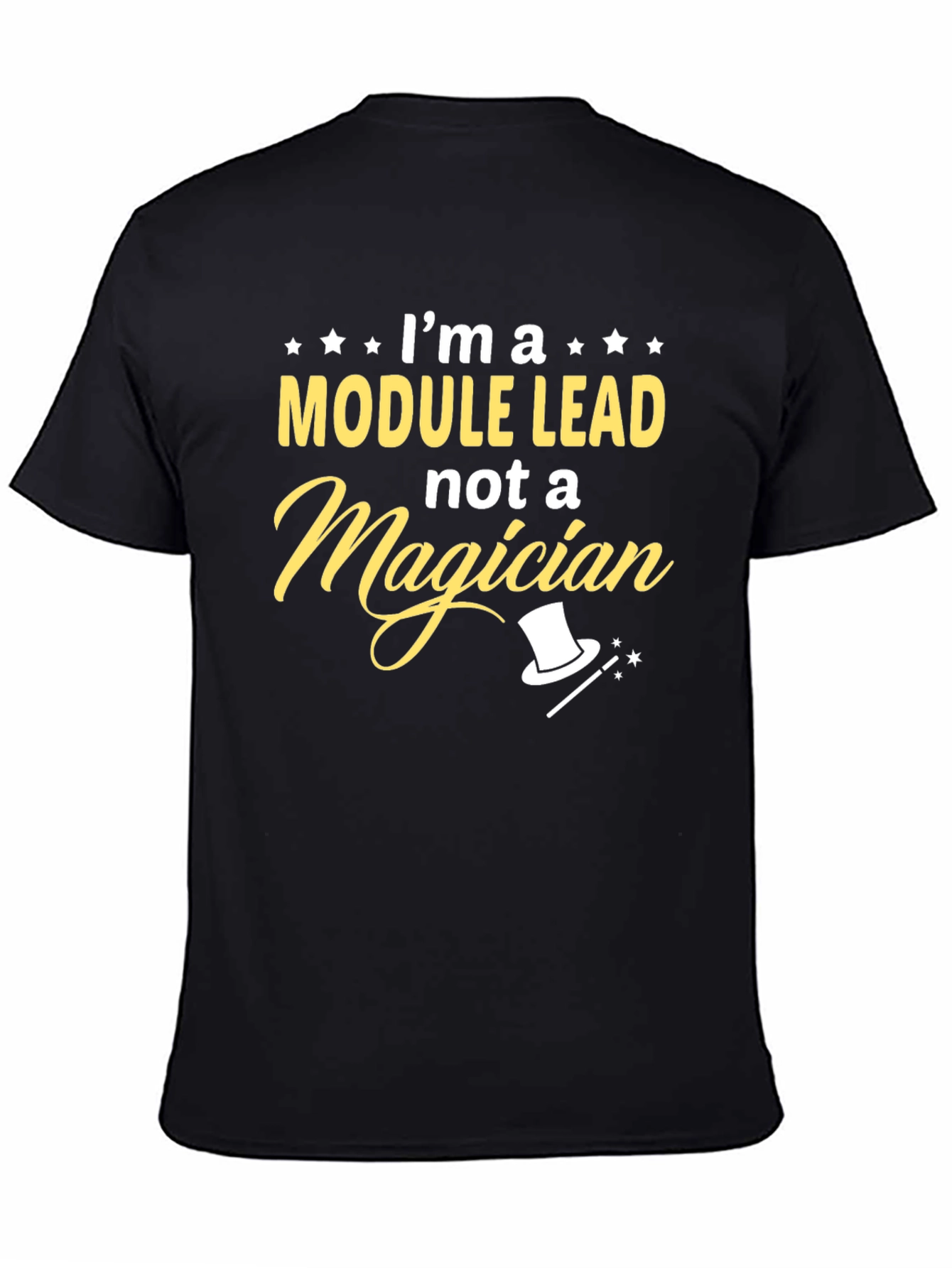 Module Lead T-Shirt - Not a Magician