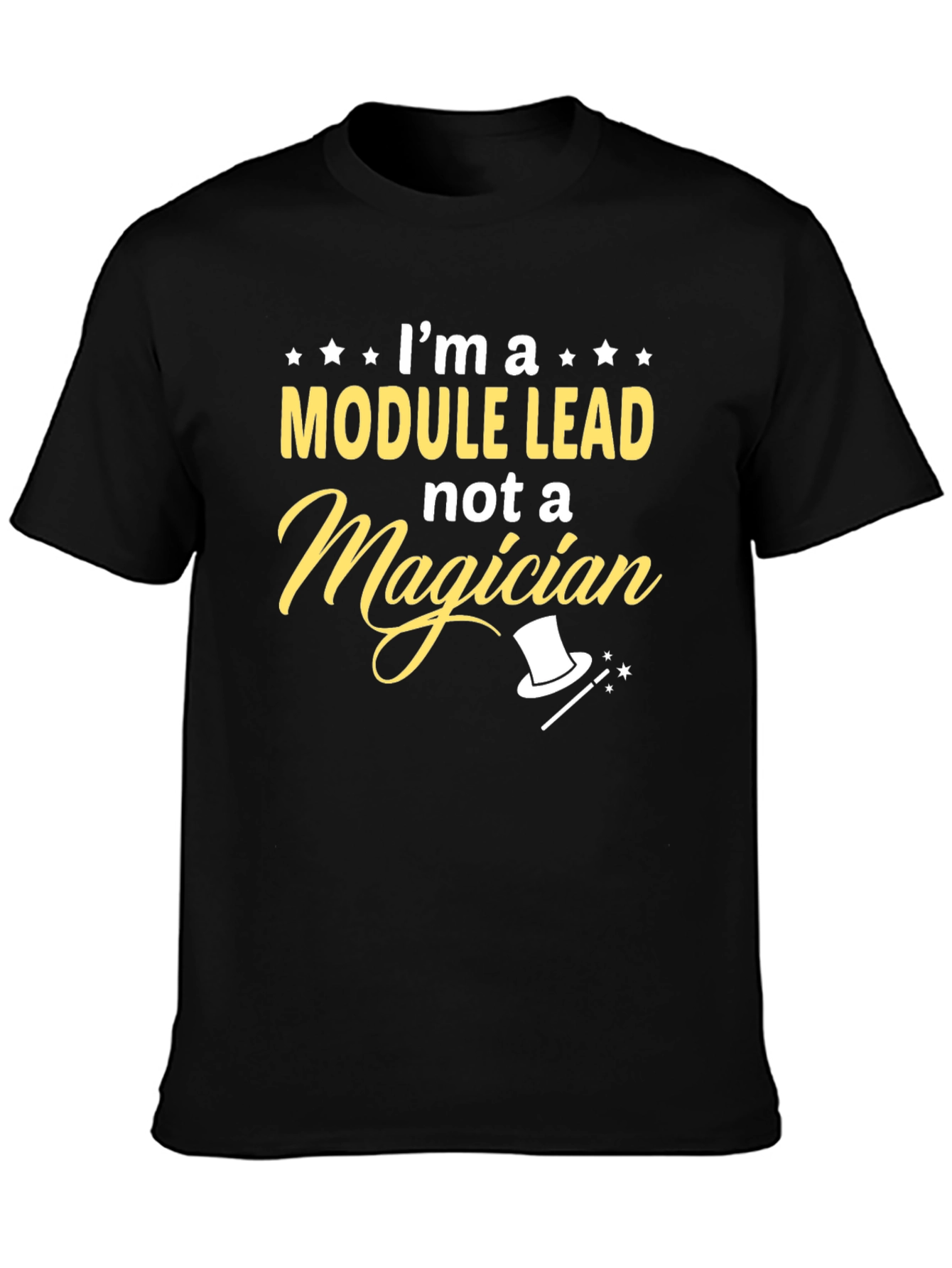 Module Lead T-Shirt - Not a Magician