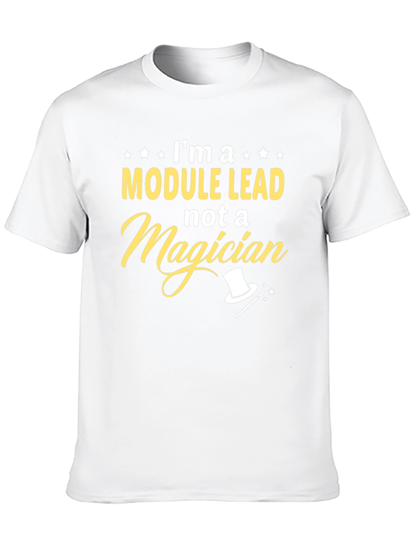 Module Lead T-Shirt - Not a Magician