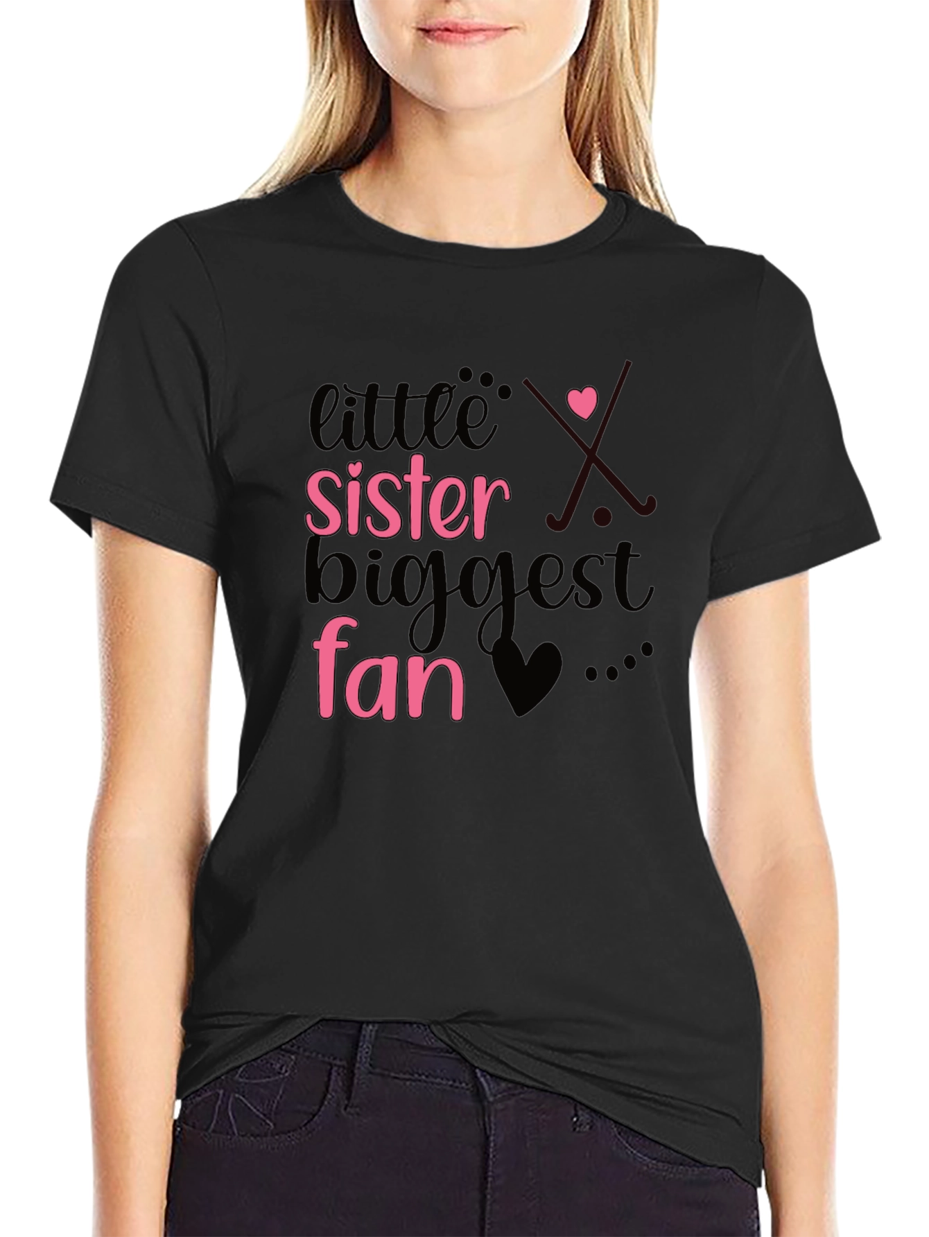 Little Sister Biggest Fan T-Shirt