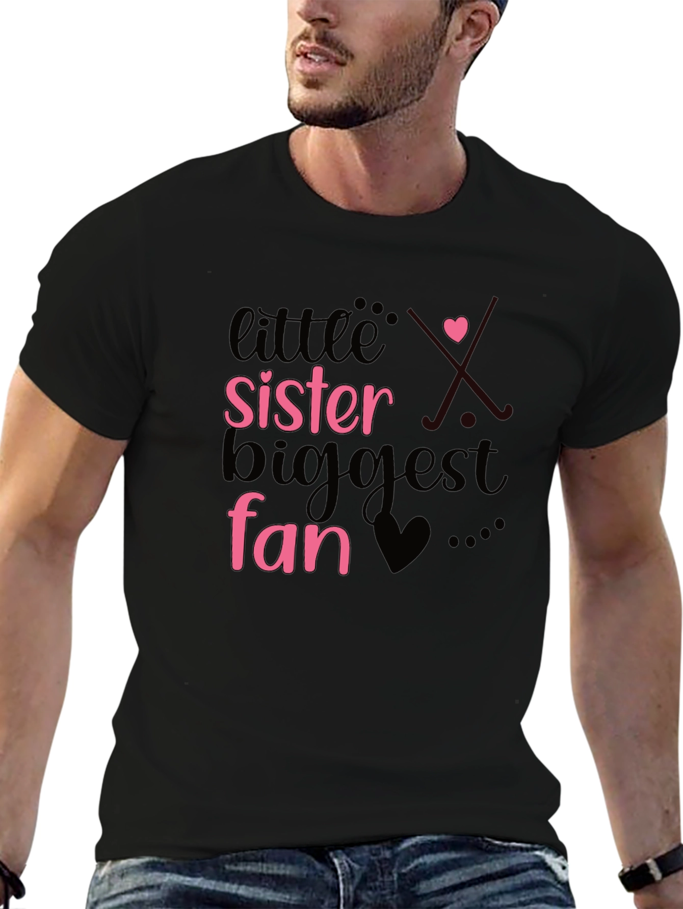 Little Sister Biggest Fan T-Shirt