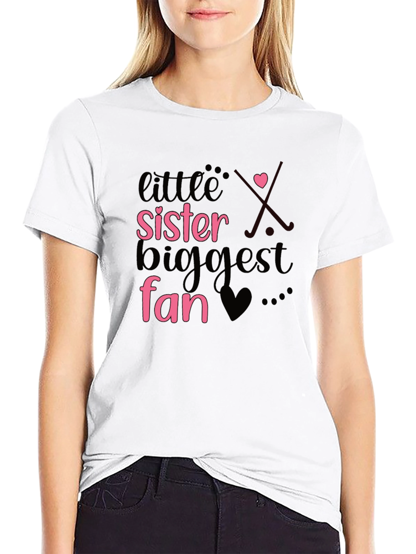 Little Sister Biggest Fan T-Shirt