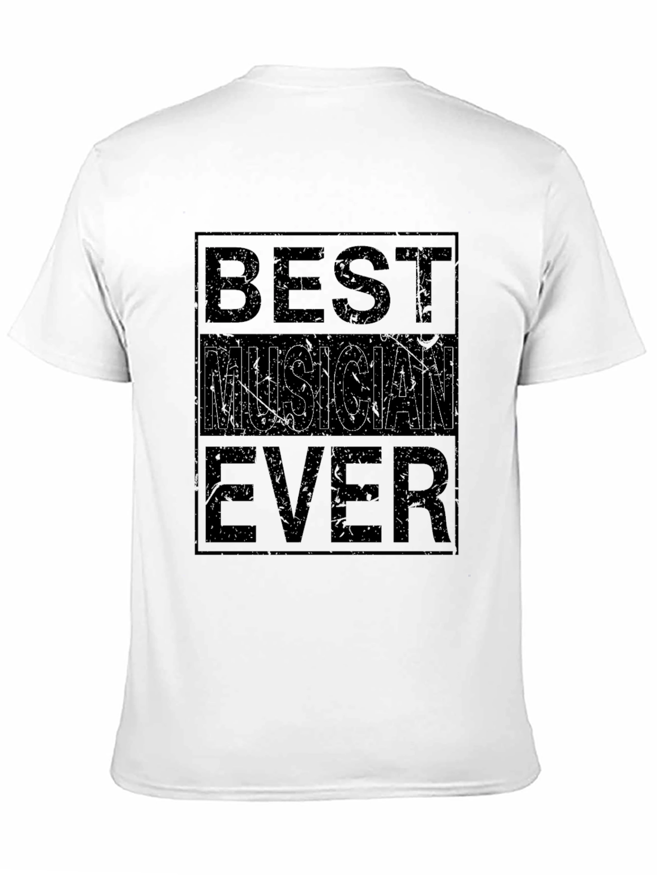 Best Musician Ever Black T-Shirt