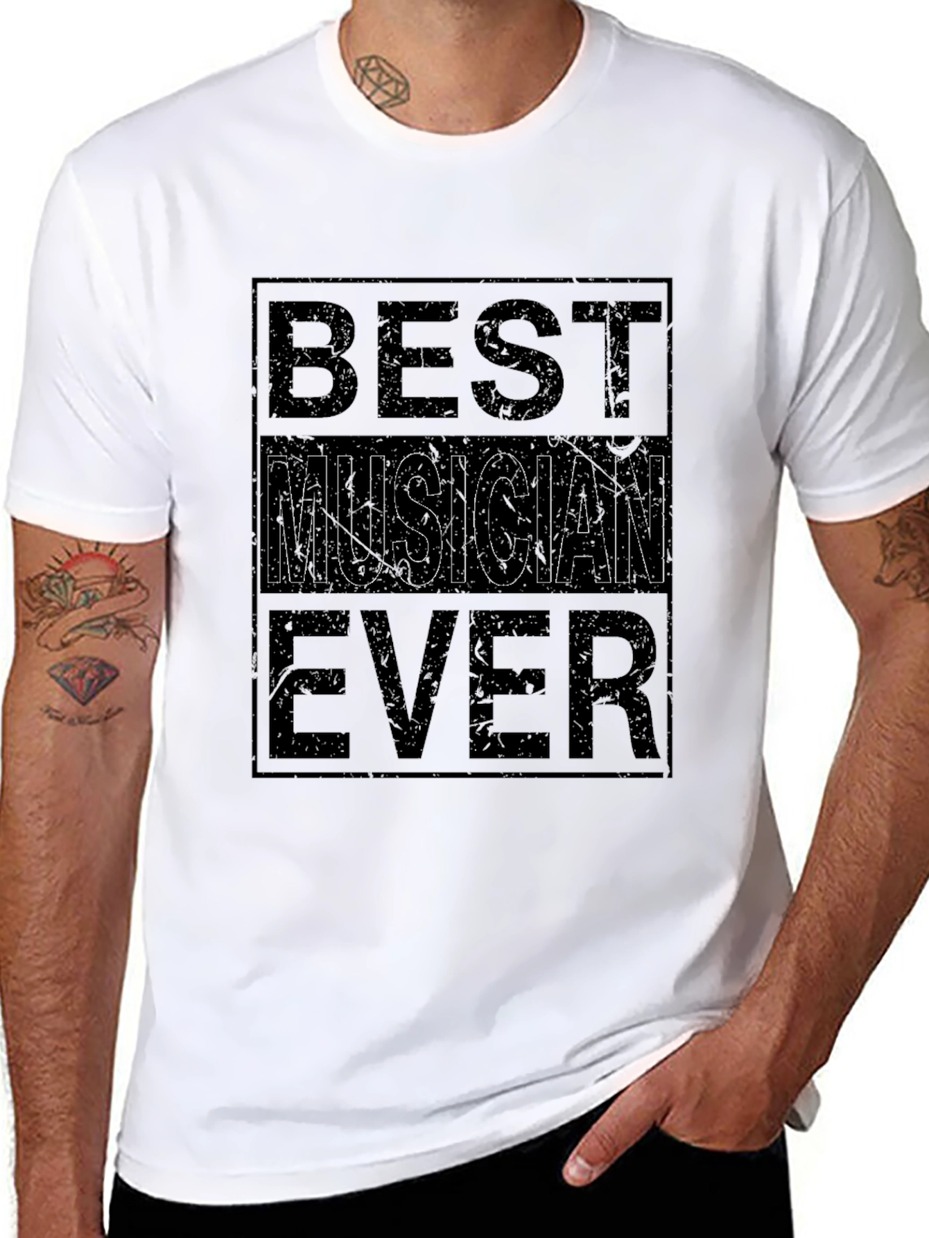 Best Musician Ever Black T-Shirt