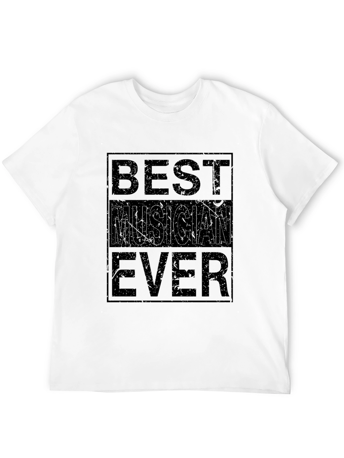 Best Musician Ever Black T-Shirt