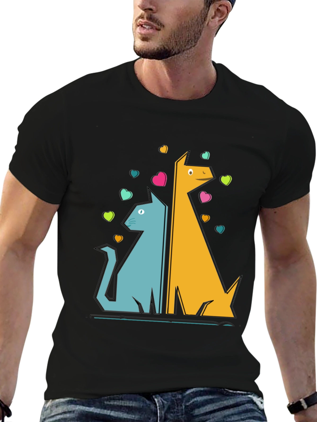 Cat and Dog Lovers T-Shirt