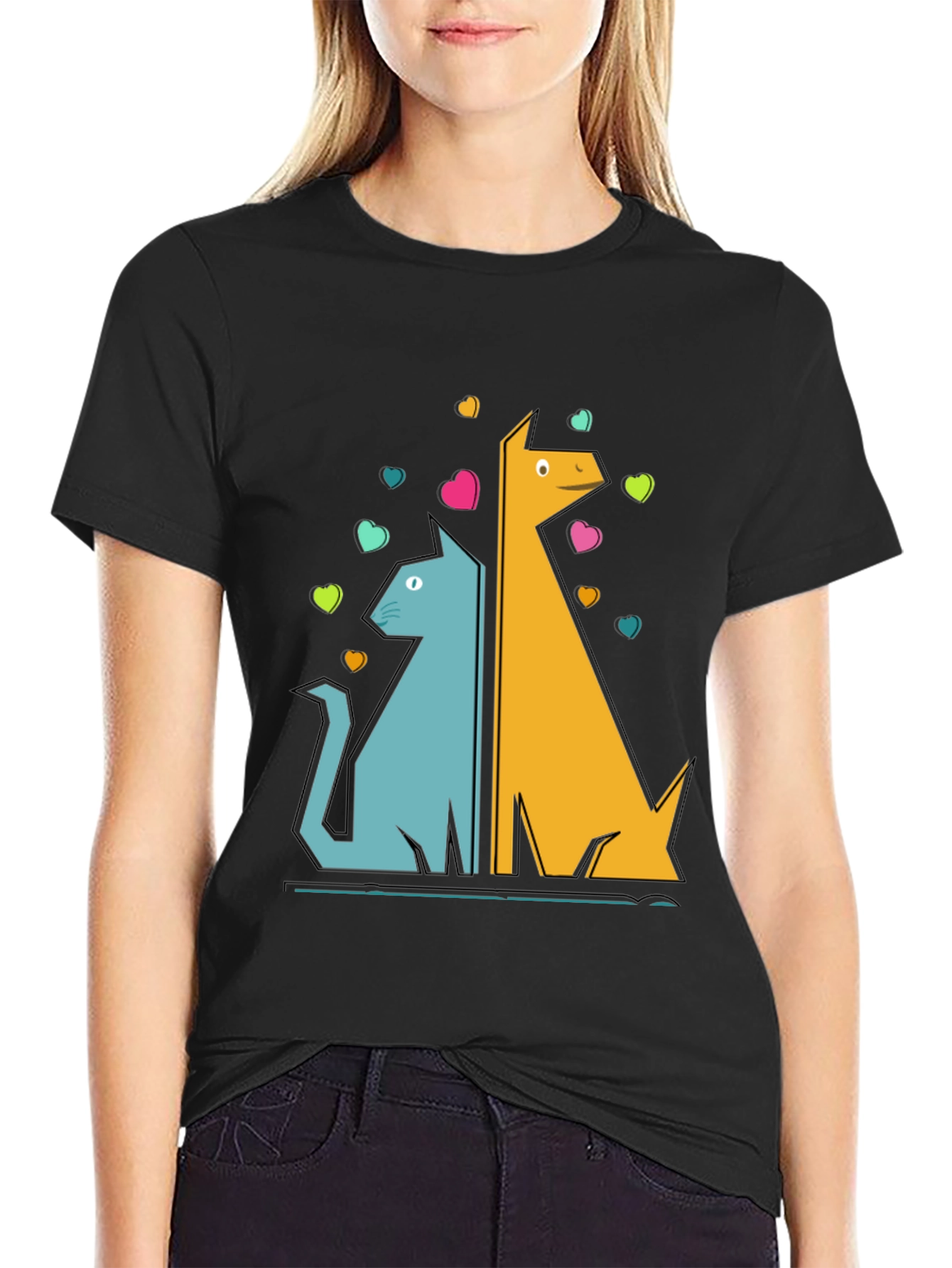 Cat and Dog Lovers T-Shirt