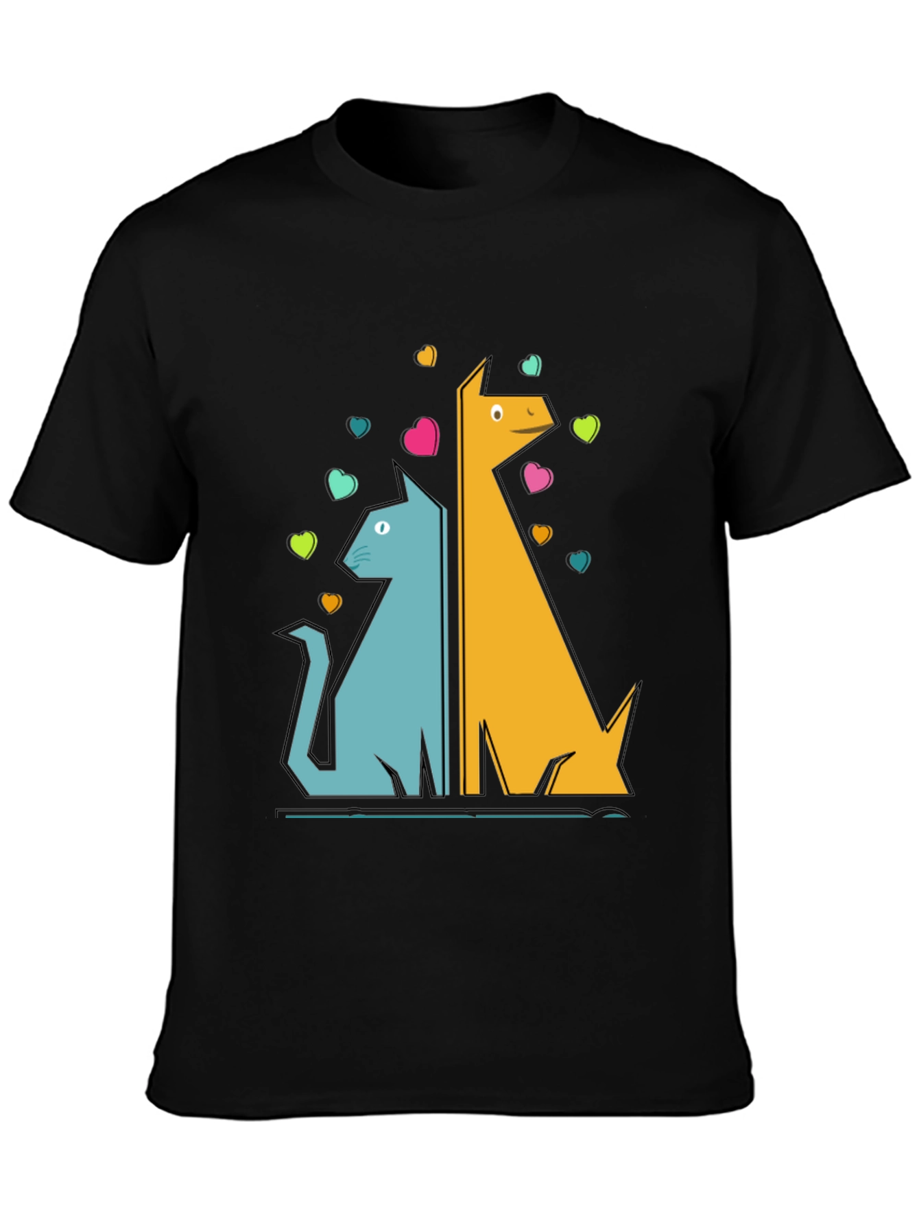 Cat and Dog Lovers T-Shirt