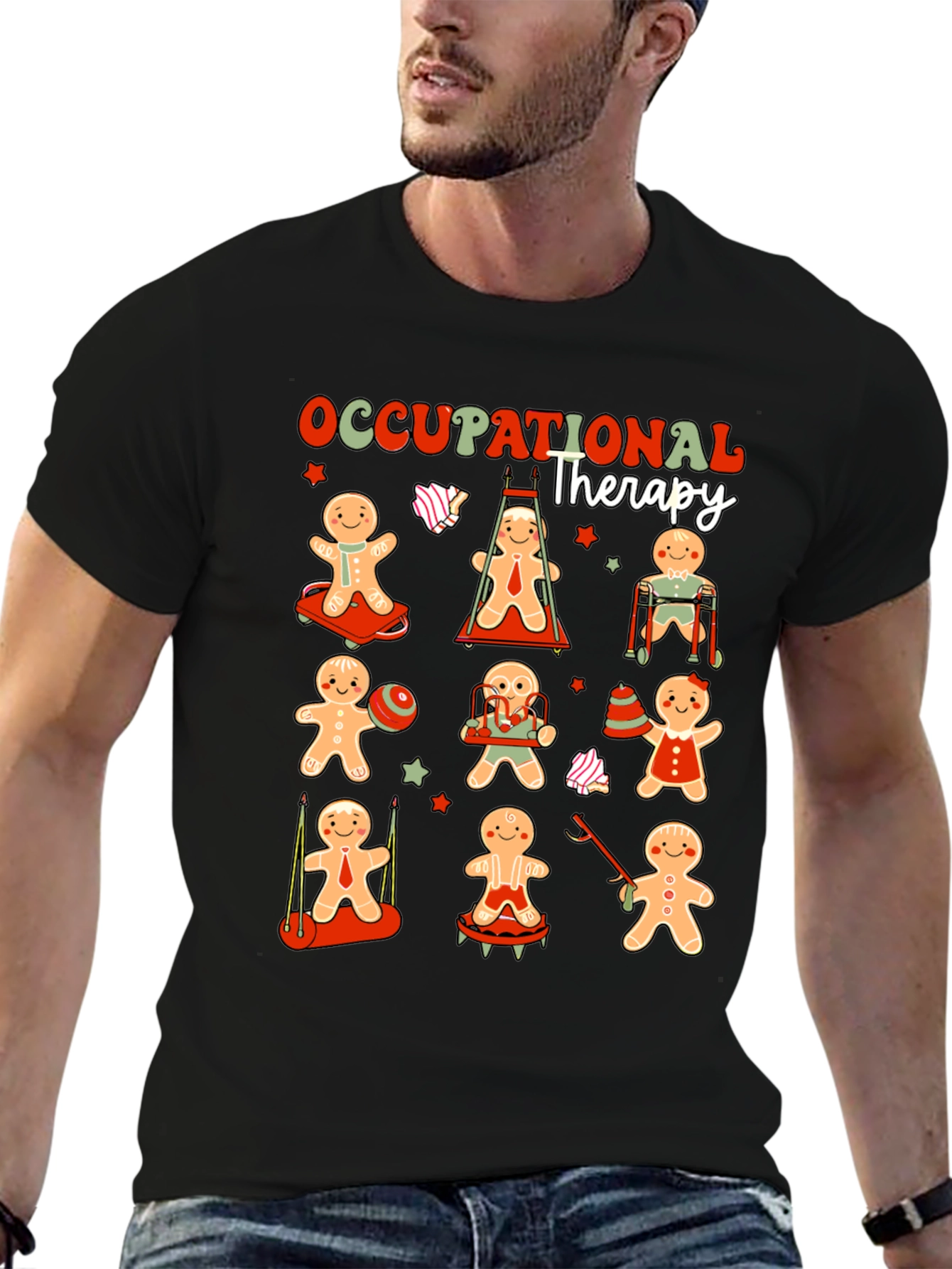 Occupational Therapy Gingerbread T-Shirt