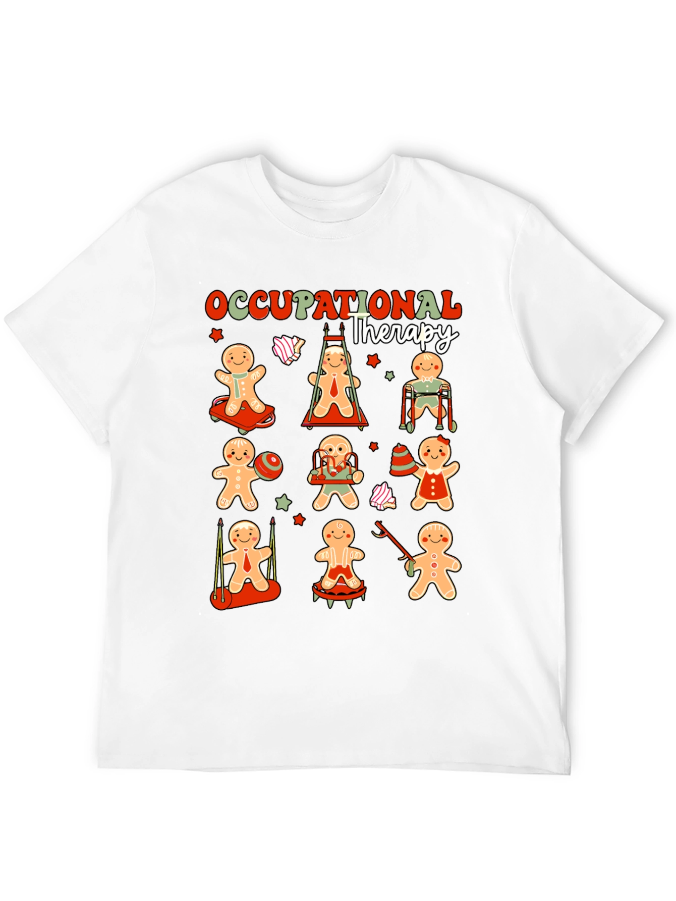 Occupational Therapy Gingerbread T-Shirt