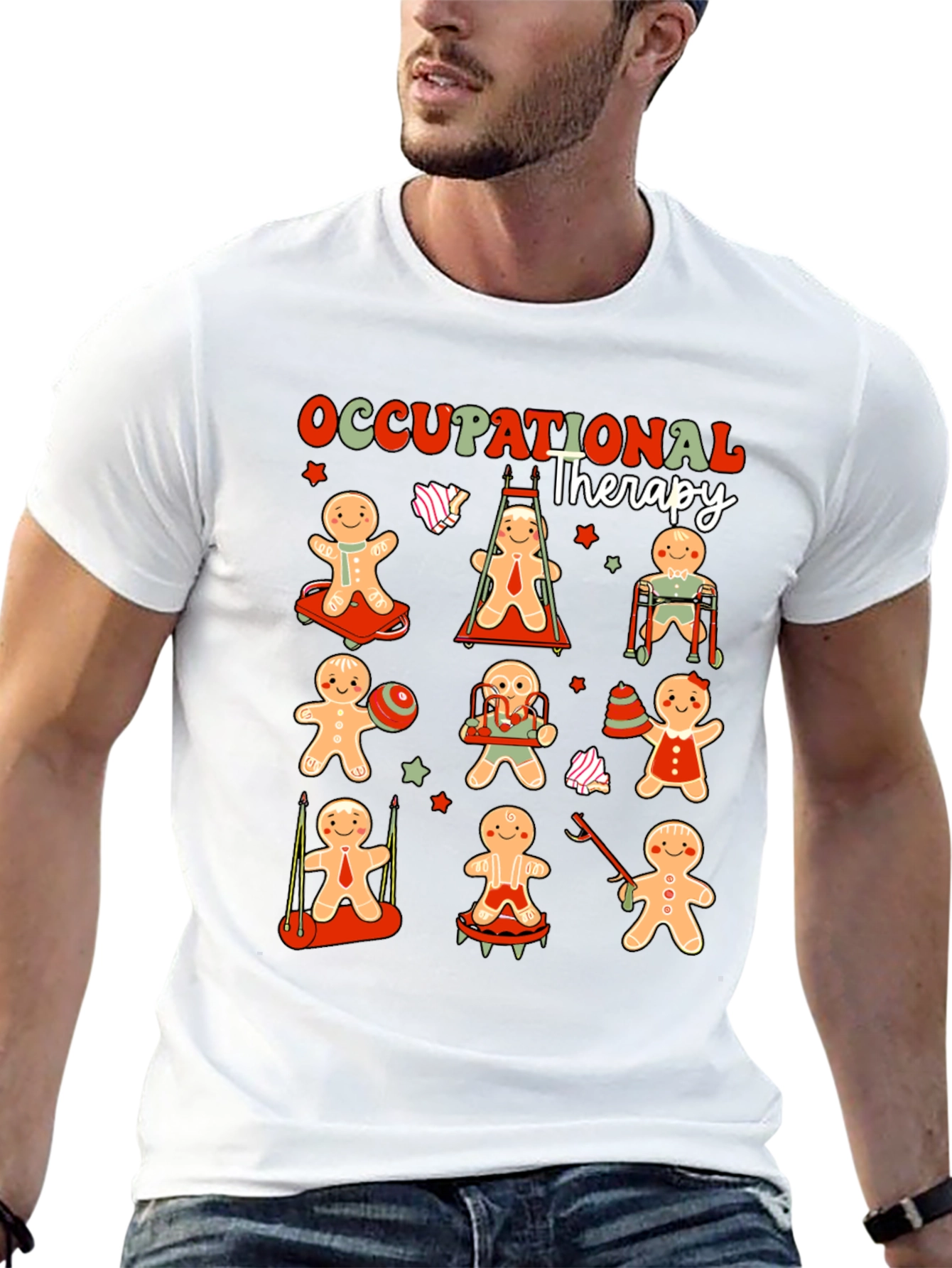 Occupational Therapy Gingerbread T-Shirt