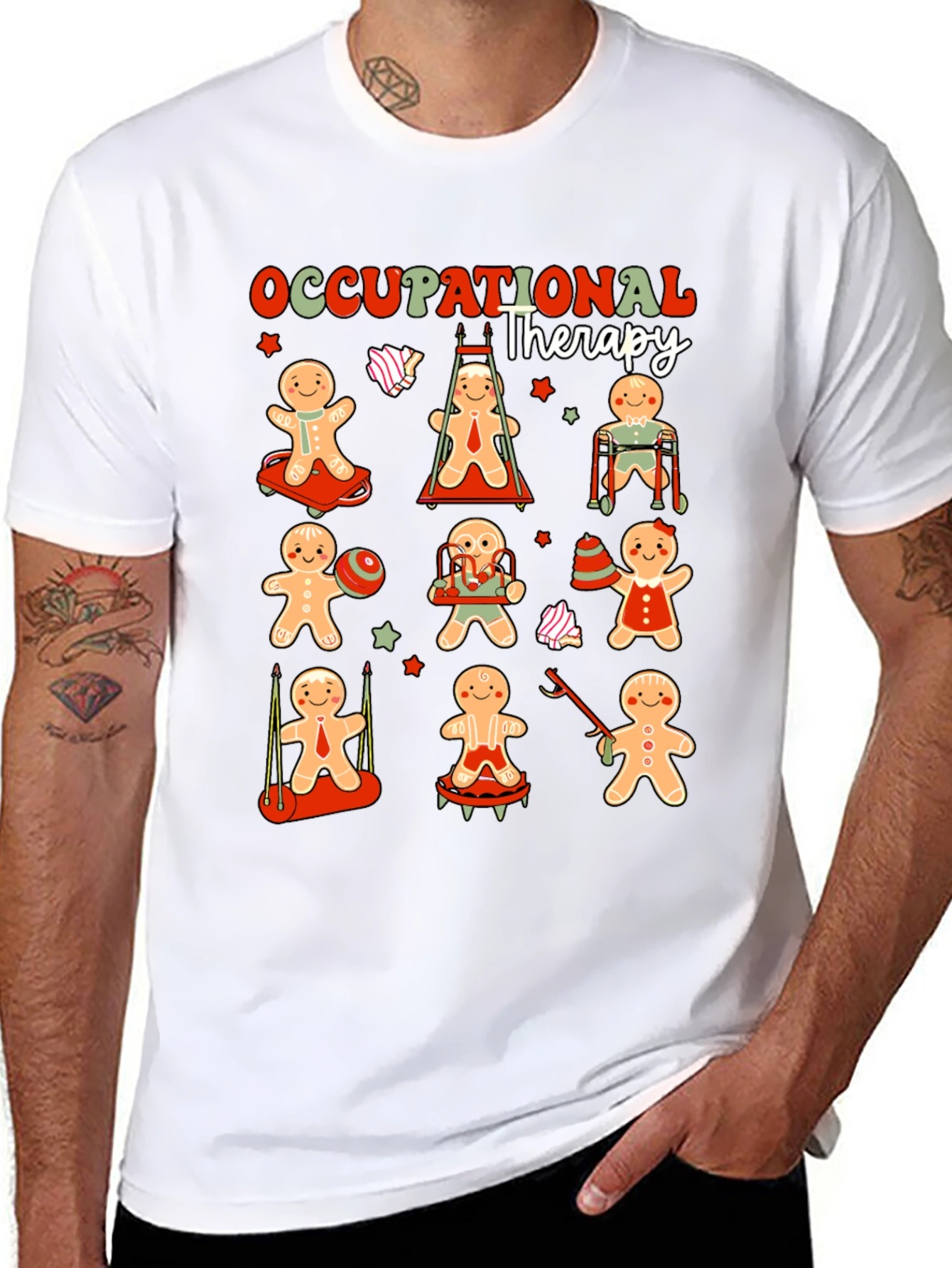 Occupational Therapy Gingerbread T-Shirt