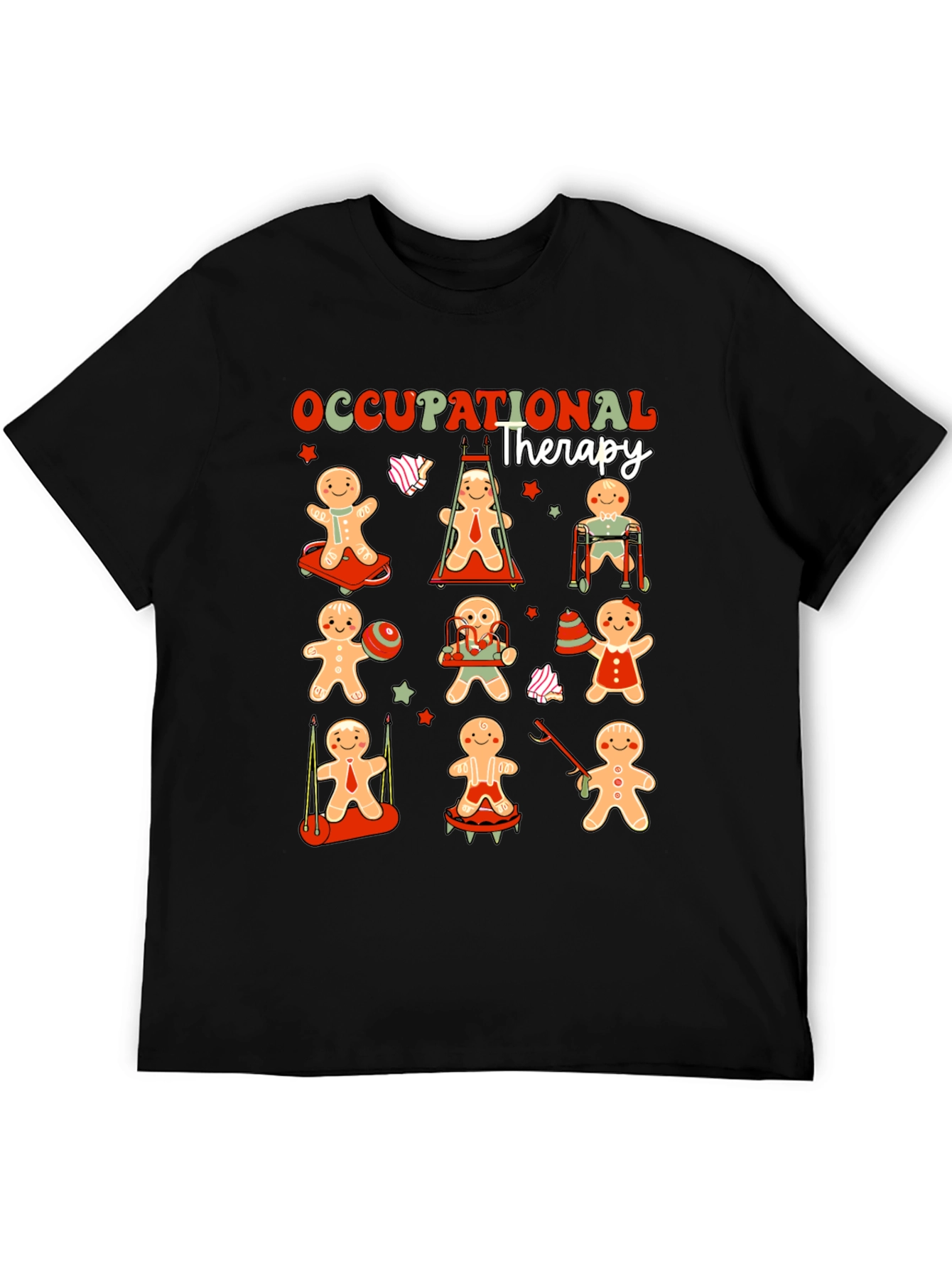 Occupational Therapy Gingerbread T-Shirt