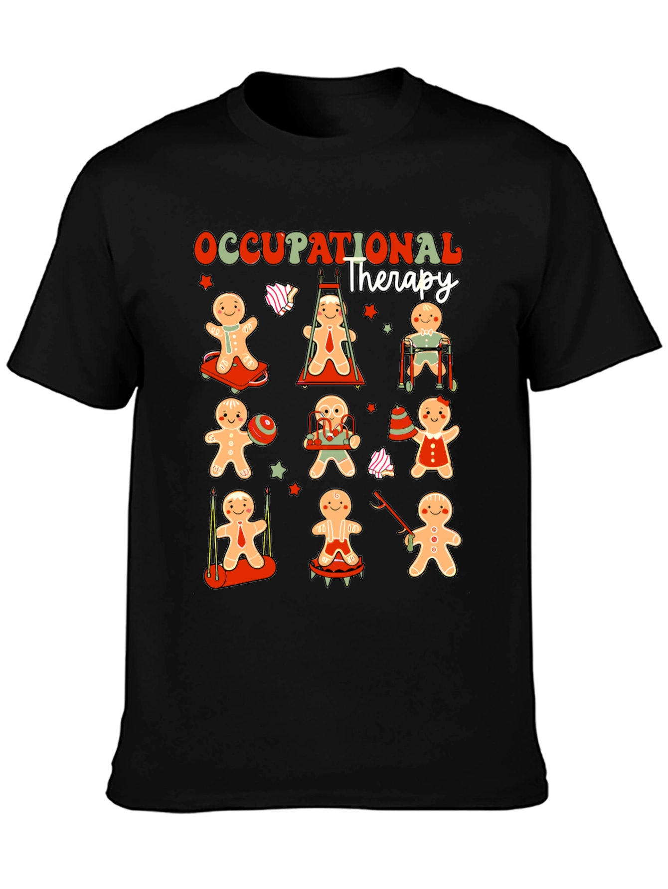 Occupational Therapy Gingerbread T-Shirt
