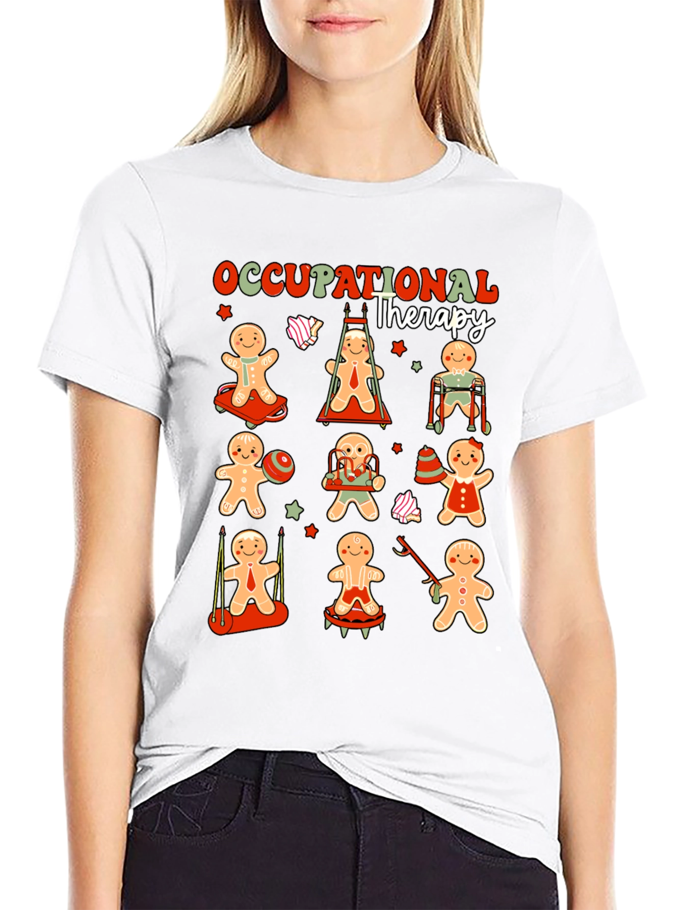 Occupational Therapy Gingerbread T-Shirt