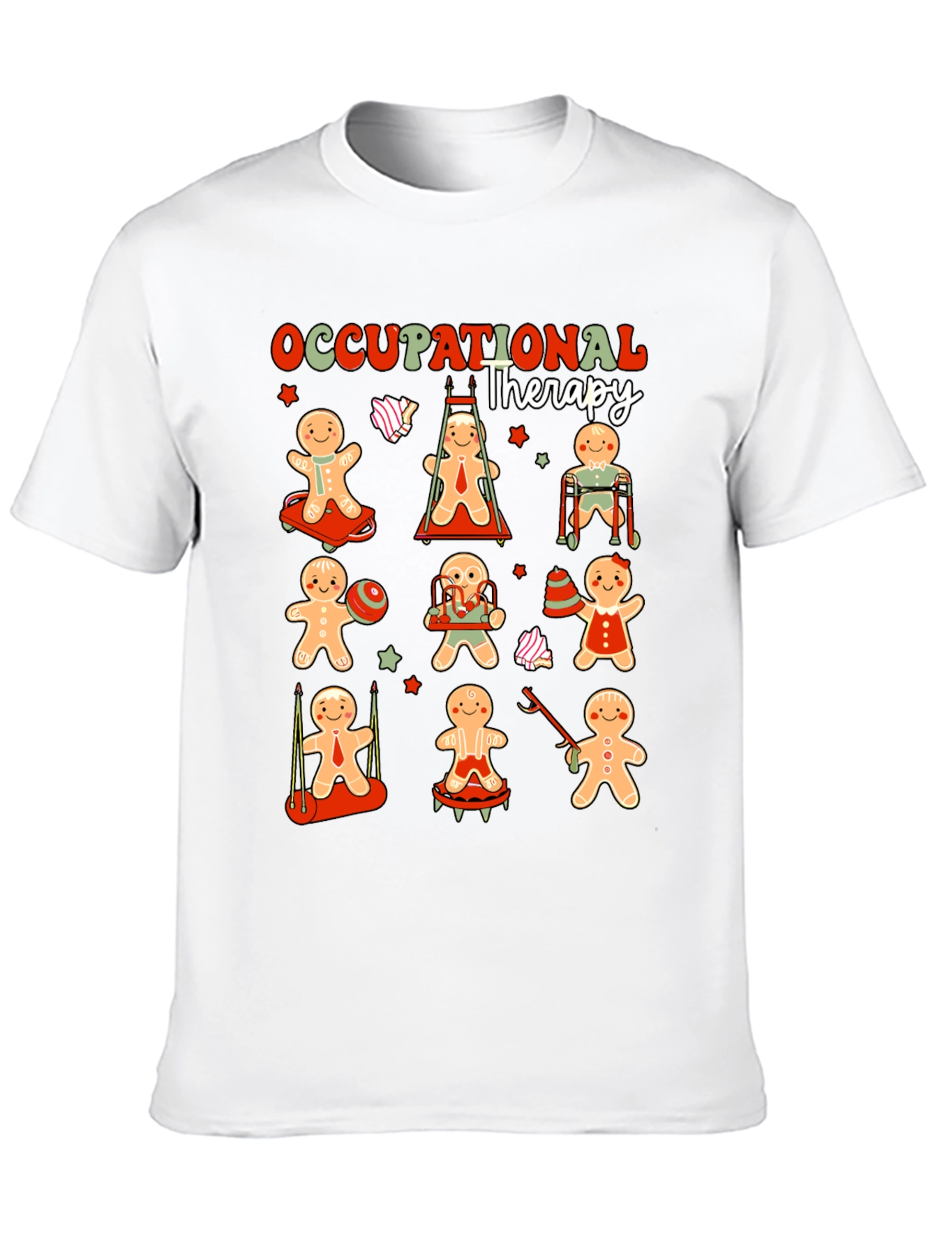 Occupational Therapy Gingerbread T-Shirt