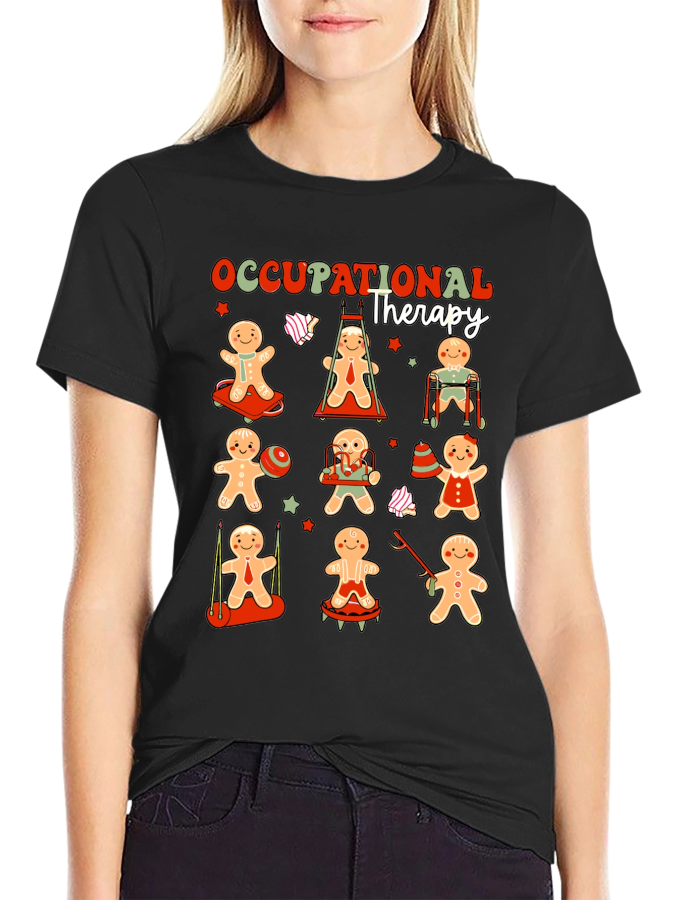 Occupational Therapy Gingerbread T-Shirt