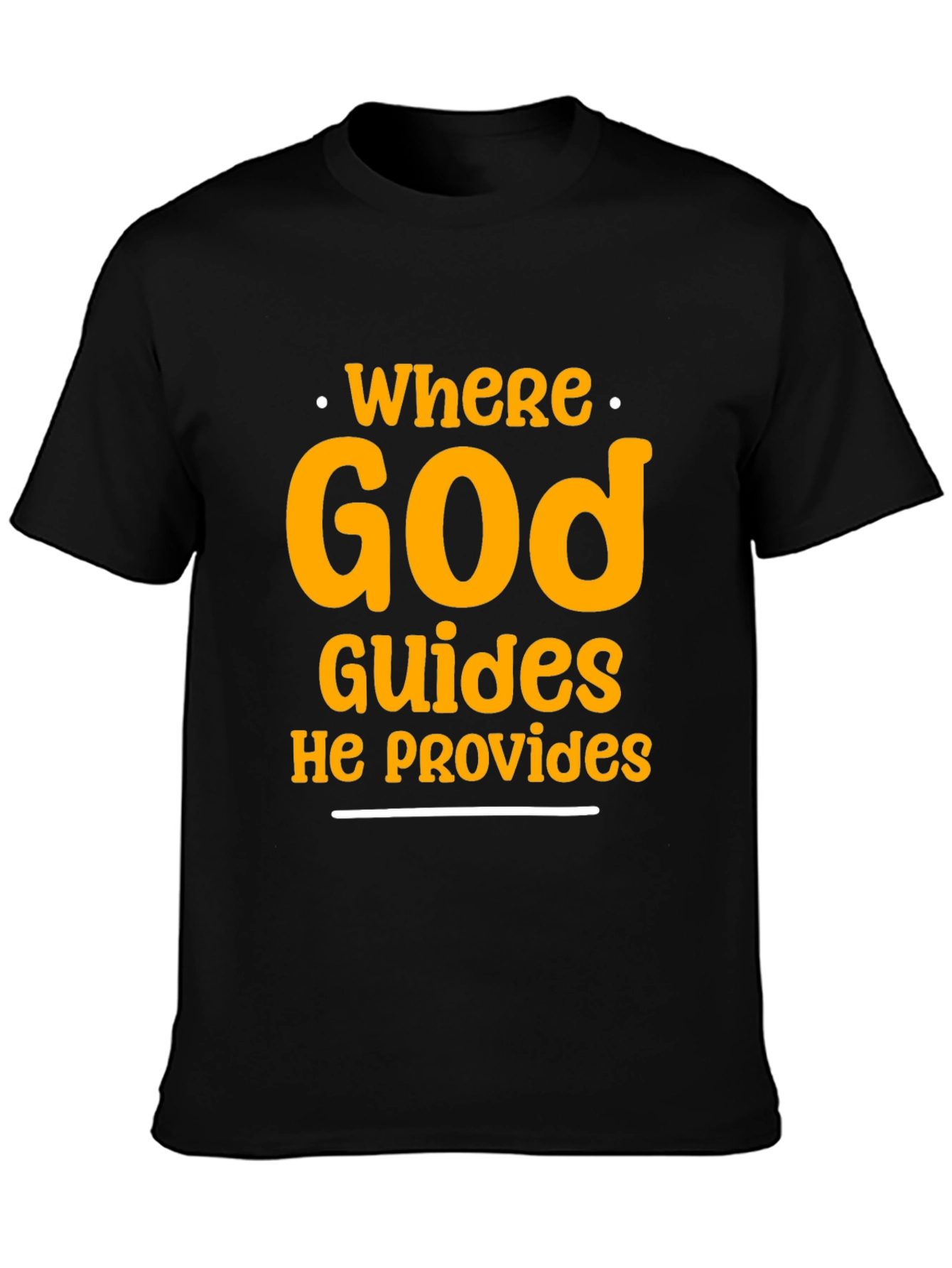 Faith-Inspired Graphic Tee - Where God Guides