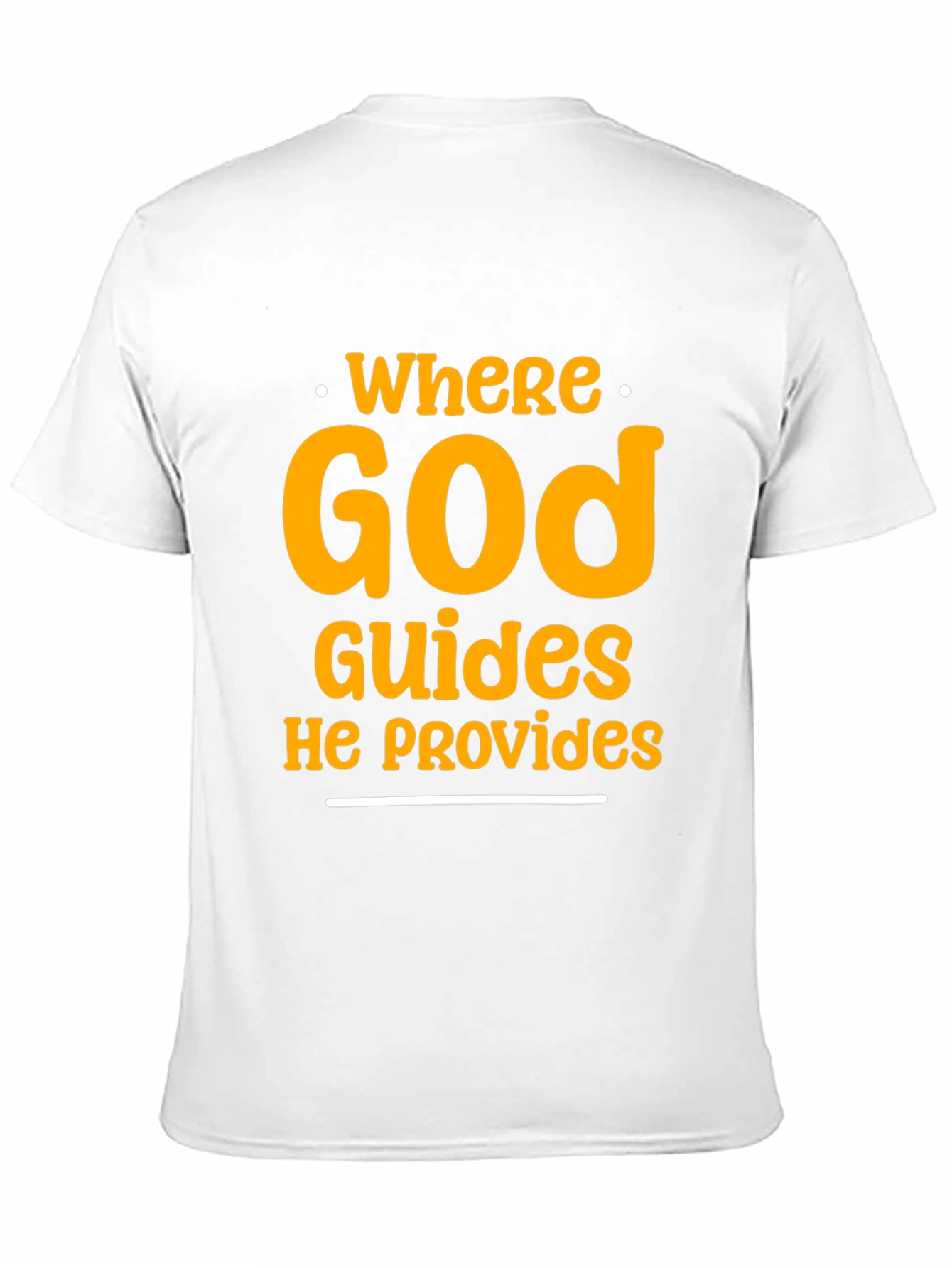 Faith-Inspired Graphic Tee - Where God Guides