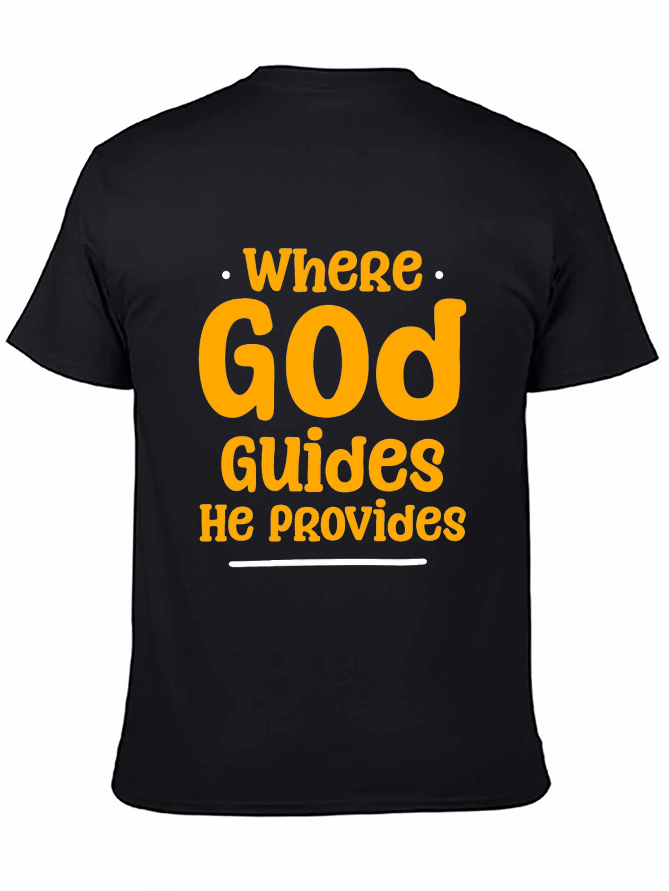 Faith-Inspired Graphic Tee - Where God Guides