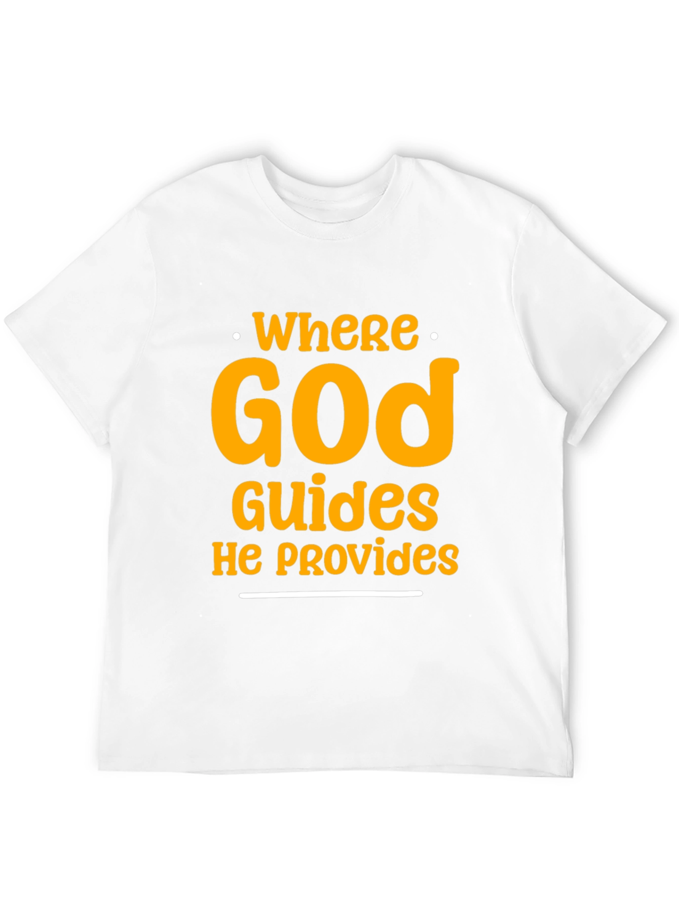 Faith-Inspired Graphic Tee - Where God Guides