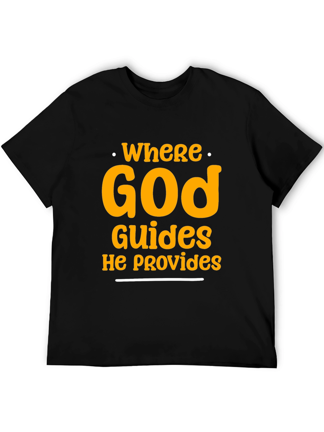 Faith-Inspired Graphic Tee - Where God Guides