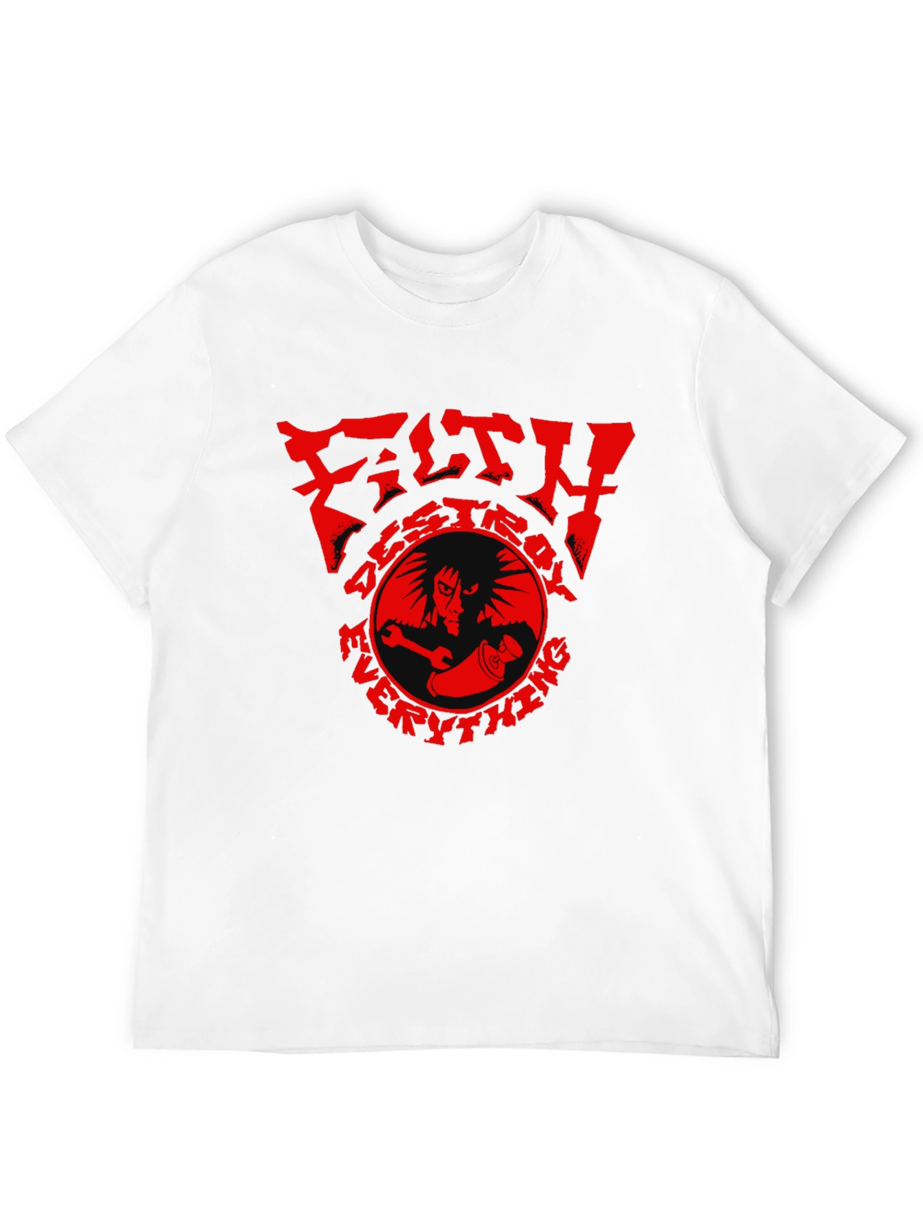 Filth Destroy Everything Graphic Tee - Black