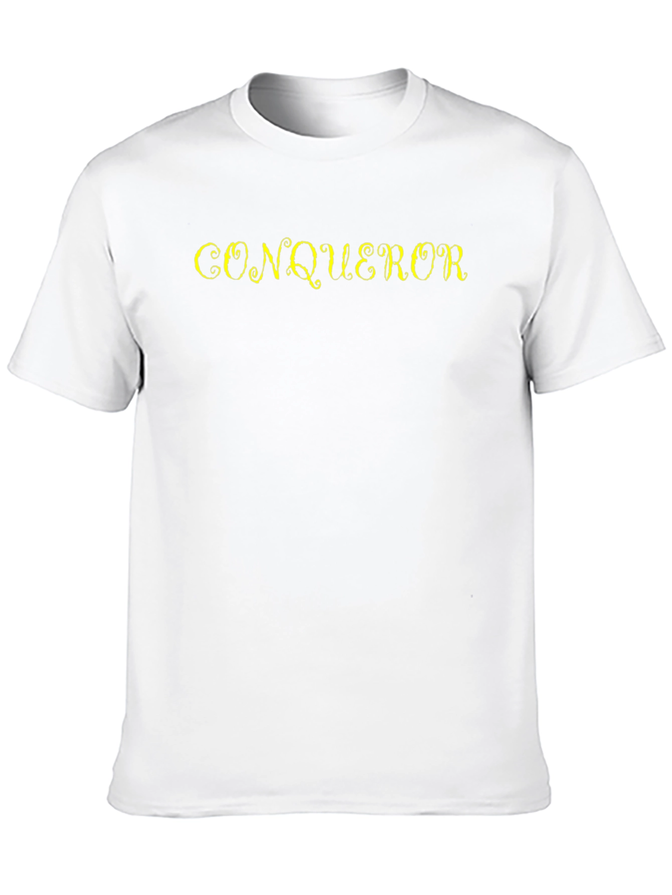 Conqueror Graphic Tee - Bold Statement Shirt
