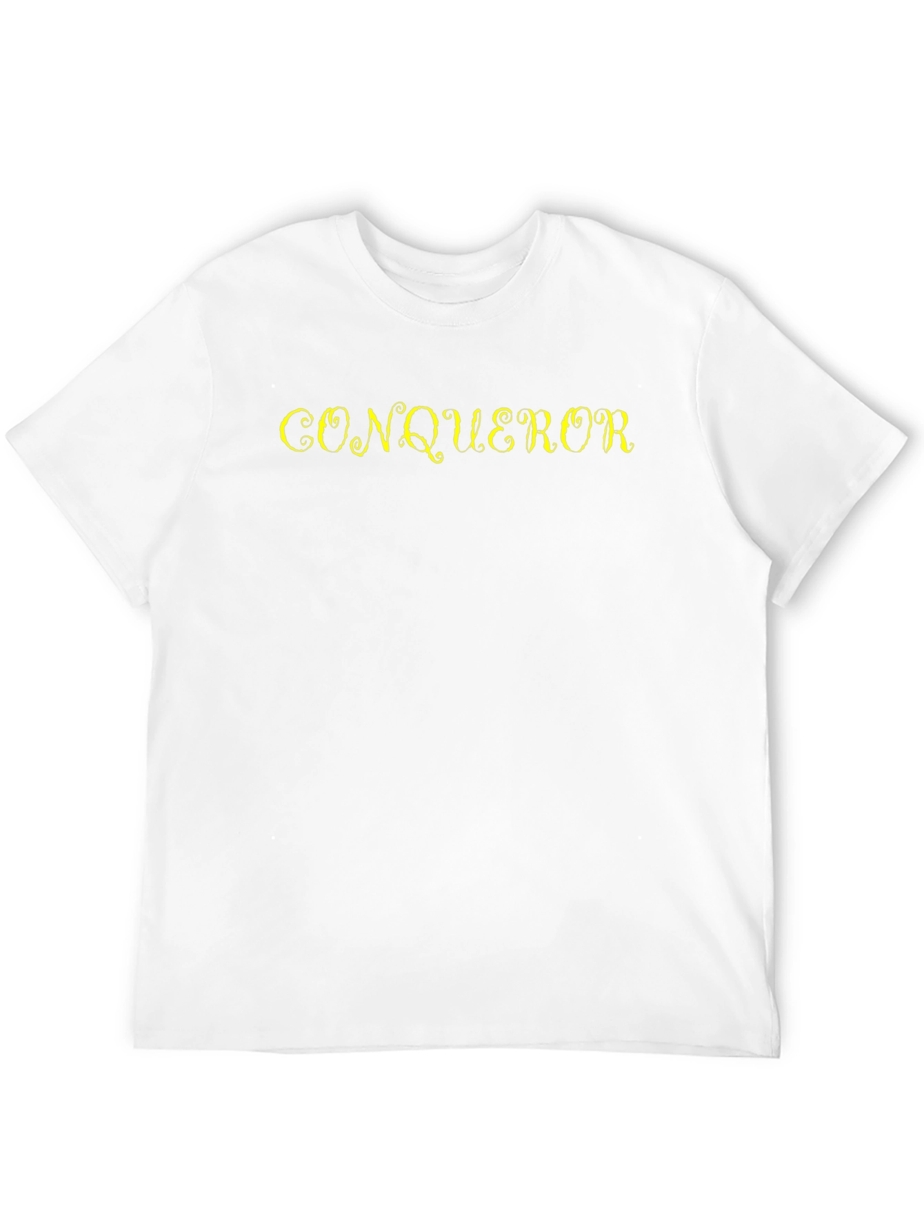 Conqueror Graphic Tee - Bold Statement Shirt