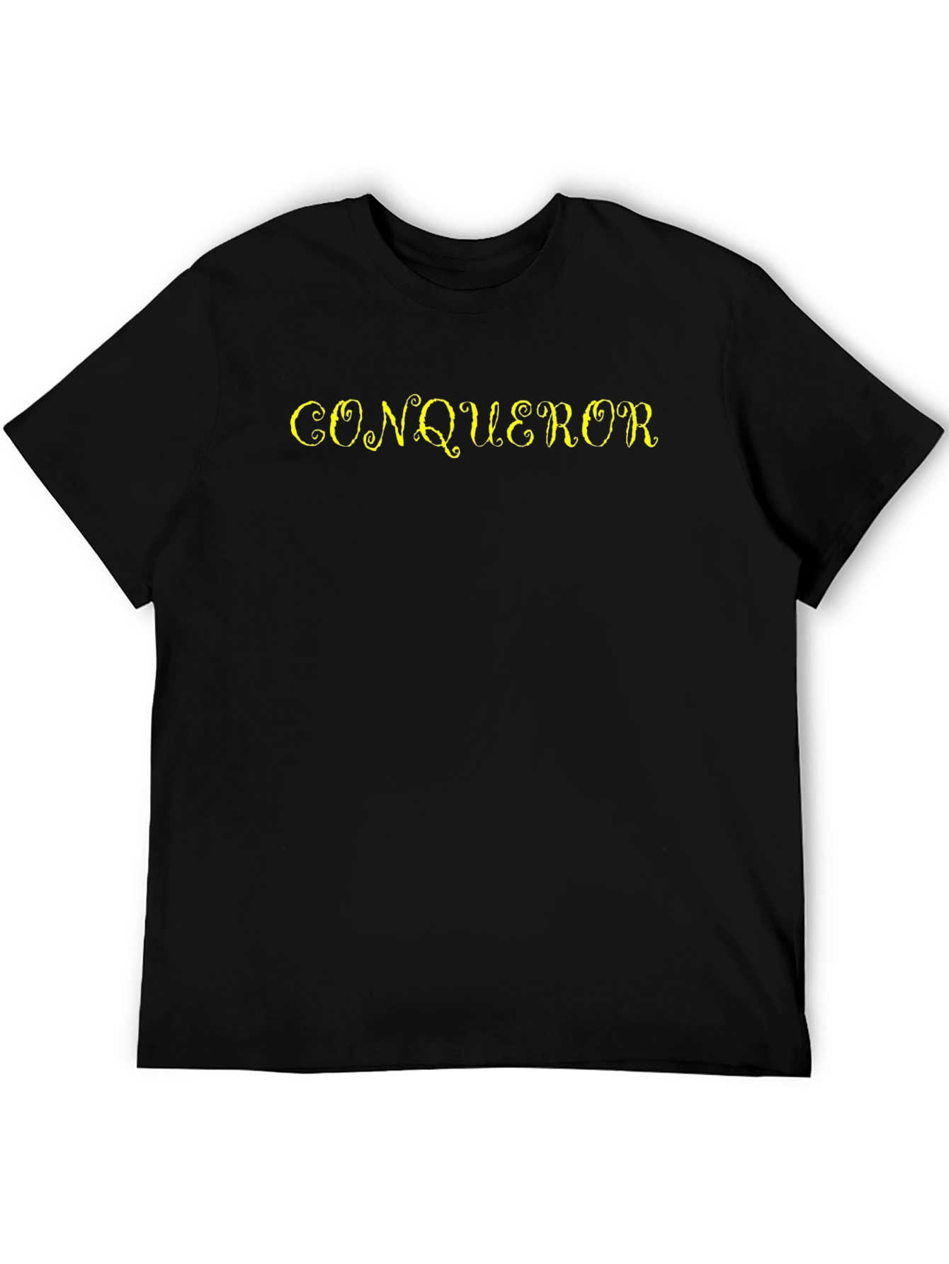 Conqueror Graphic Tee - Bold Statement Shirt