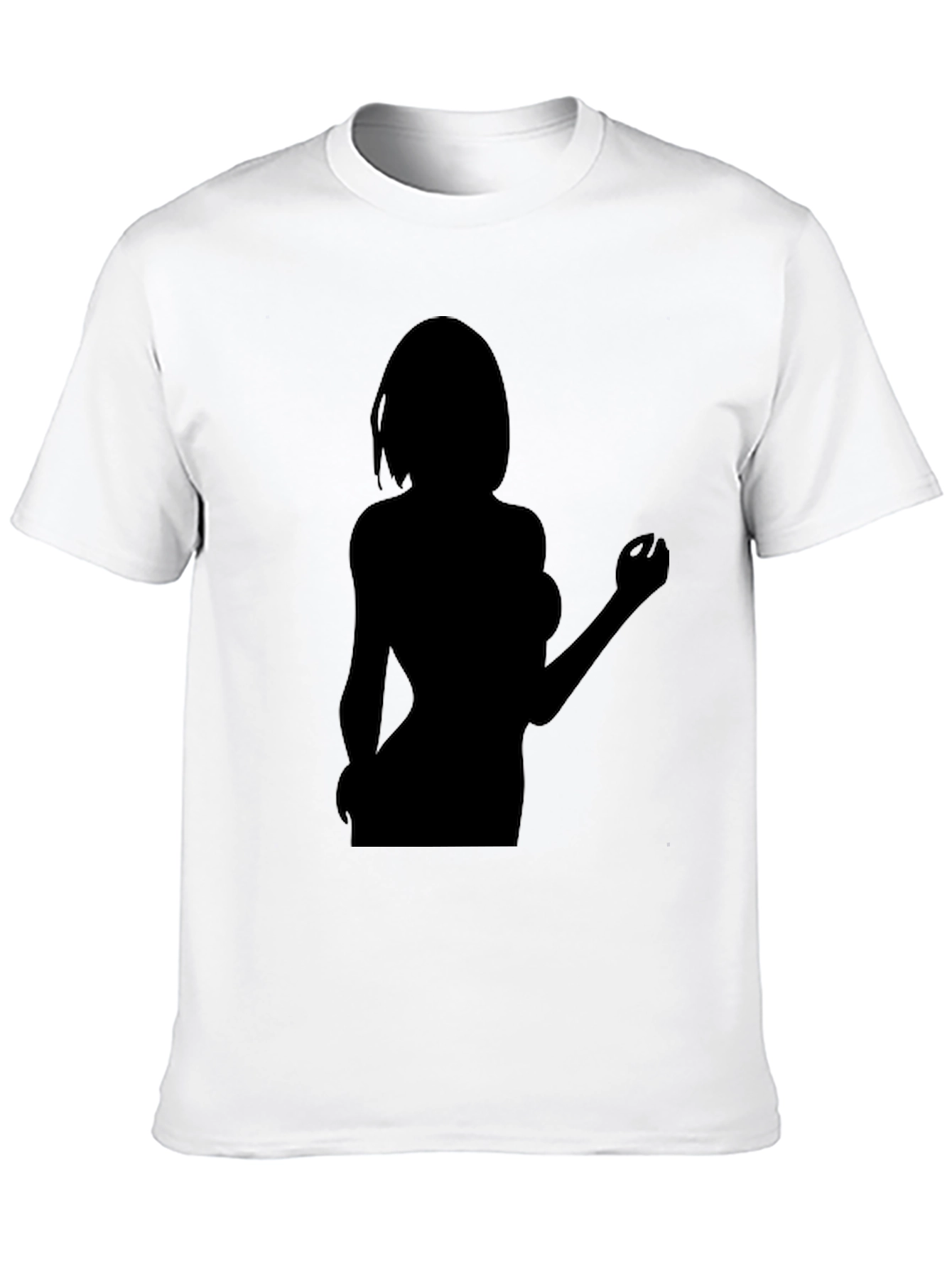 Silhouette Graphic Tee - Black Unisex T-Shirt
