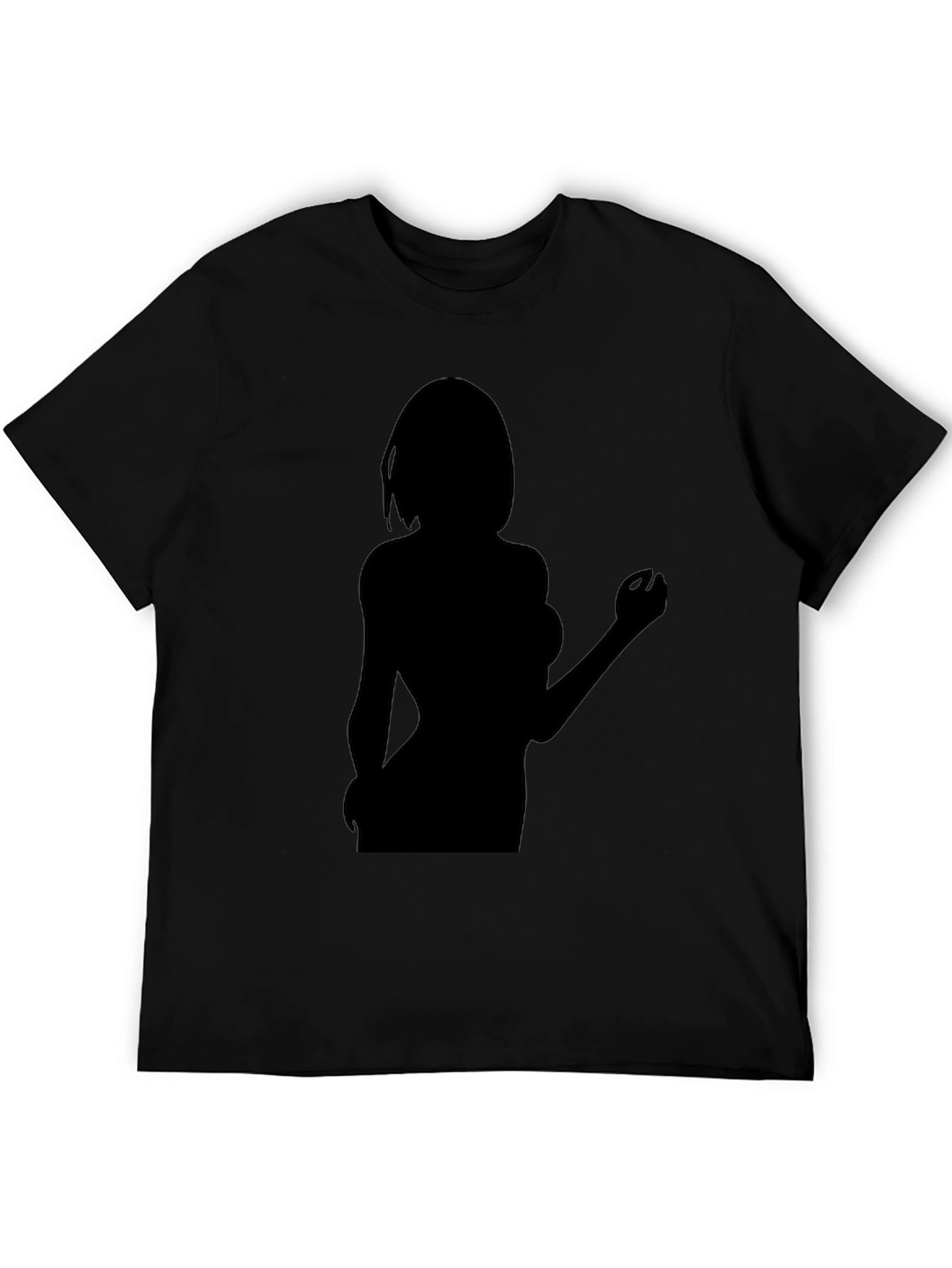 Silhouette Graphic Tee - Black Unisex T-Shirt